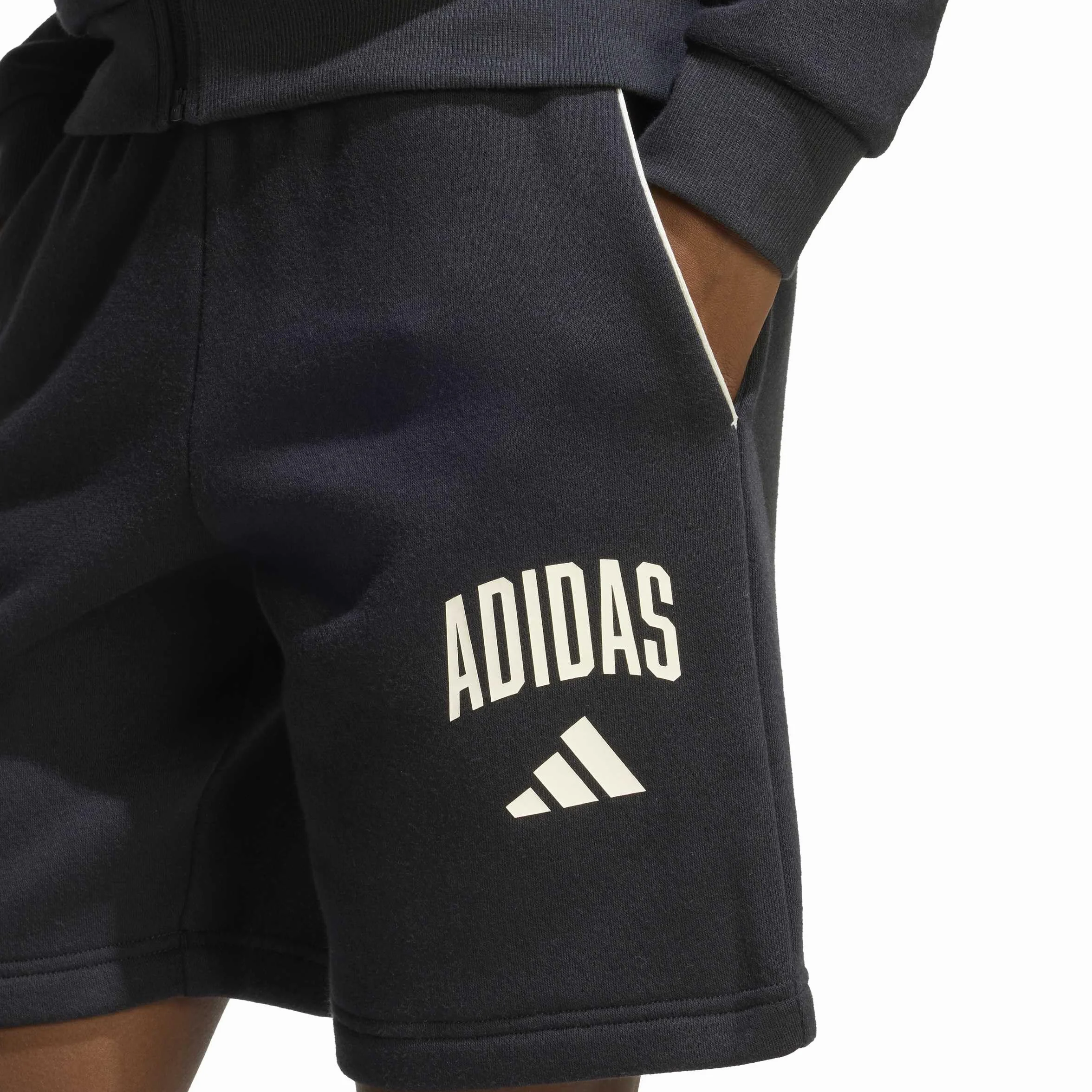Adidas Seasonals Collegiate Typography Short Pantaloncini Unisex Bambini Ragazzi