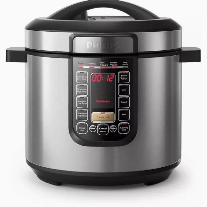 Multicooker Philips Viva Collection HD2237/40, 1300 W, 6 L, Argento