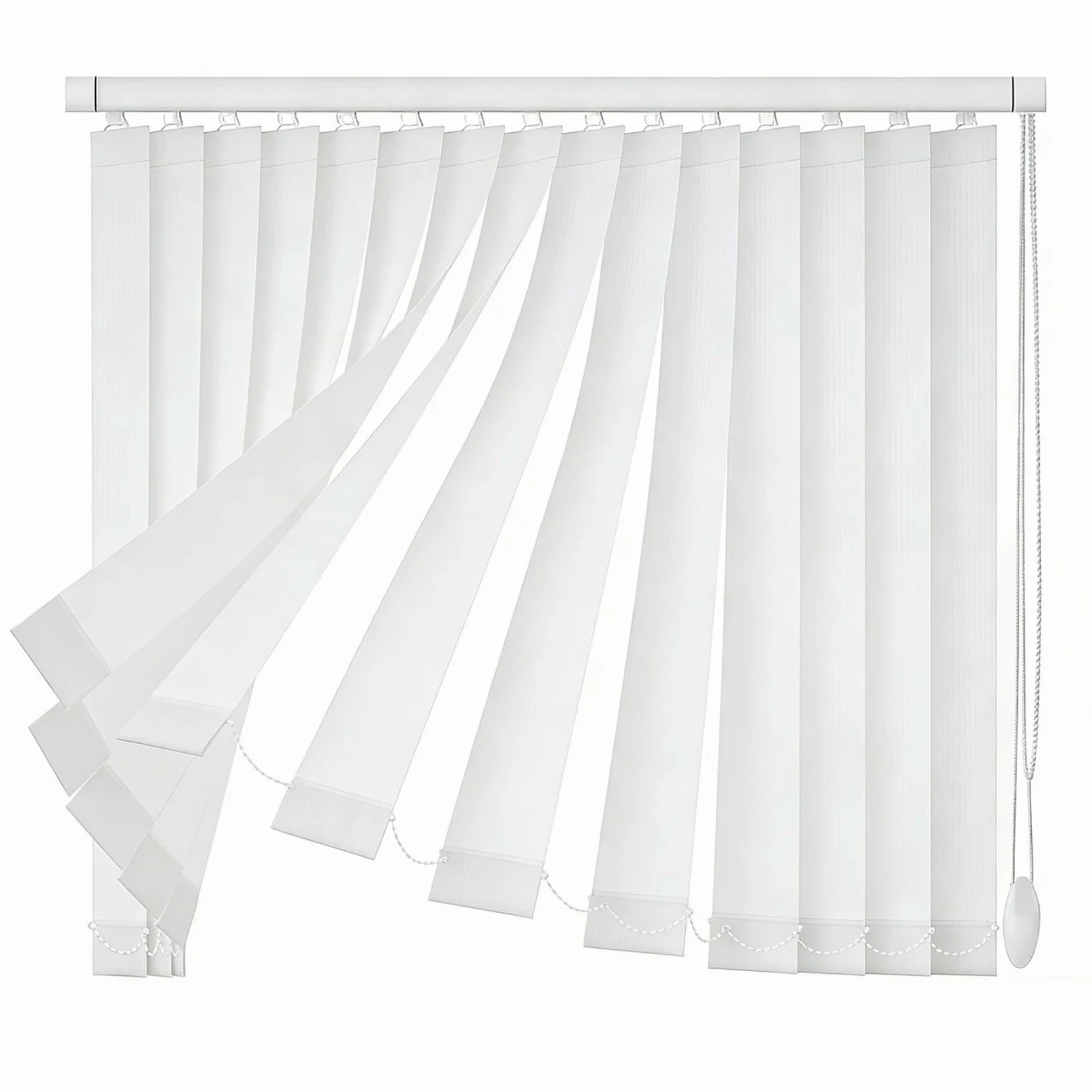 Tende A Strisce Verticali Personalizzabili In Tessuto, Tende Verticali A Bande Con Staffe, 60 80 120 150 180 200 260 300cm Veneziane Da Per Interno Oscuranti Per Cucina Finestra E Porta(W160cm*H220cm)