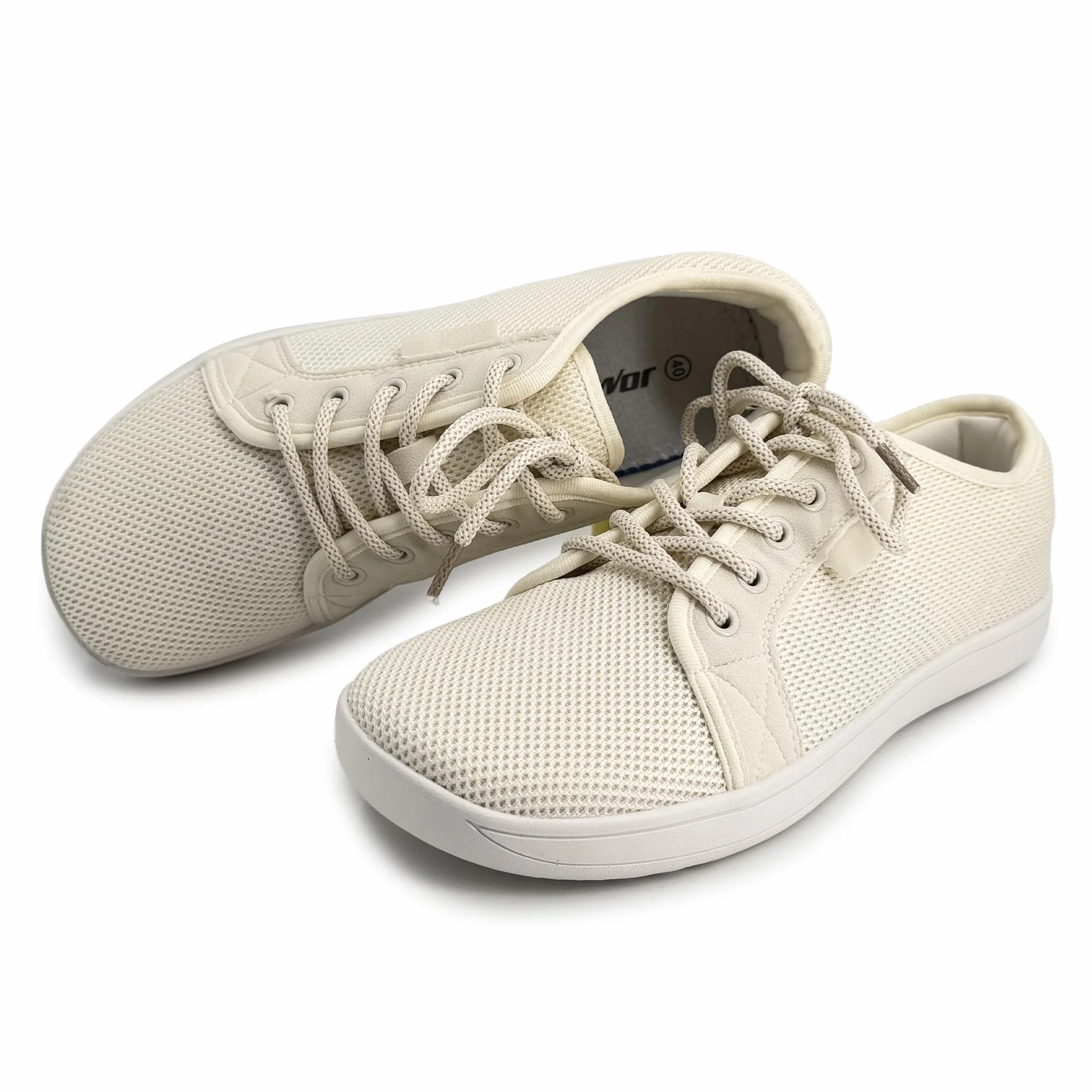 JOMIX Scarpe Barefoot Uomo Pianta Larga Sneakers Leggere Antiscivolo Mesh Traspirante