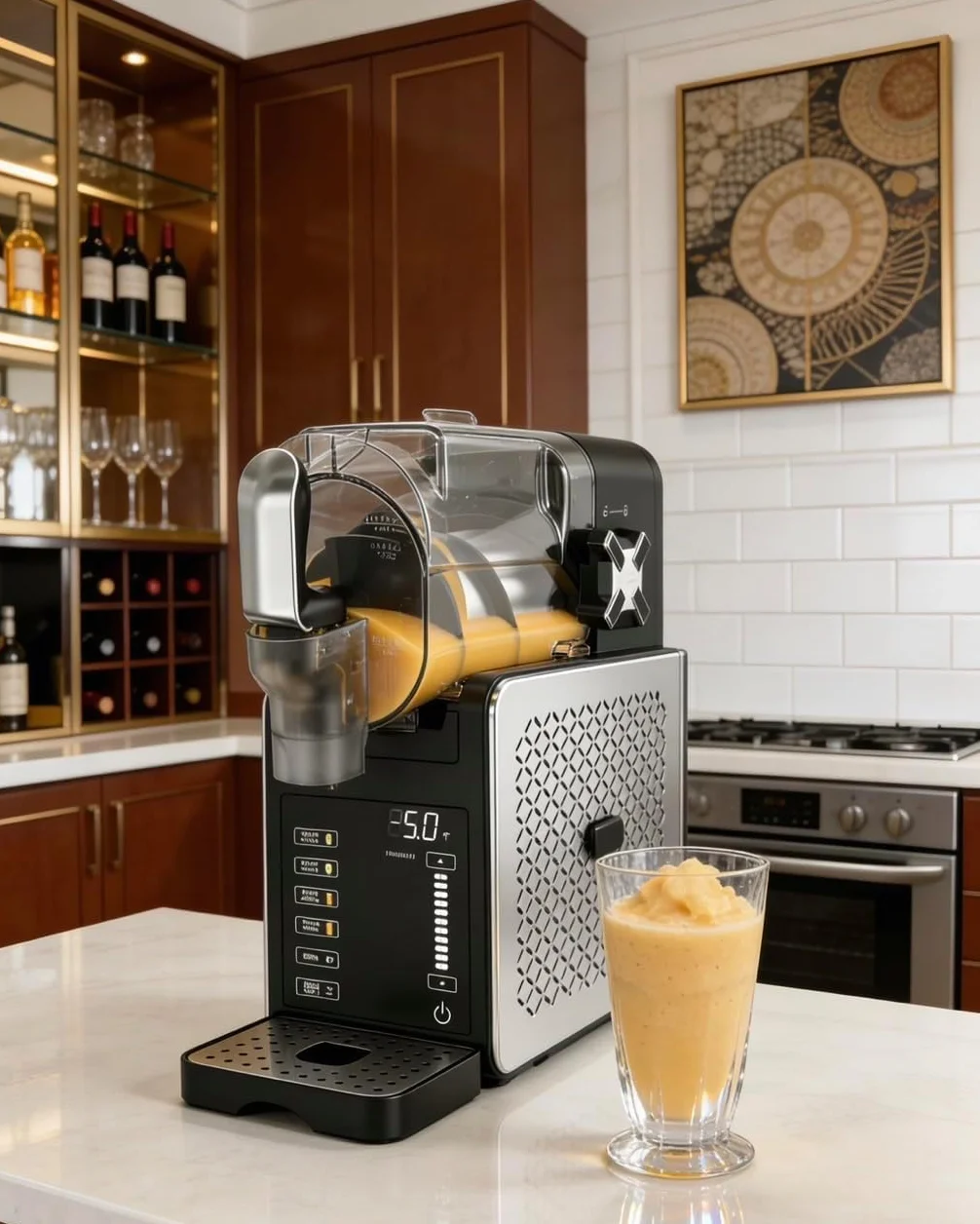 Macchina per Granite 1,9L Macchina per Gelato Soft 5 Programmi QuickChill Display LED AutoPulizia