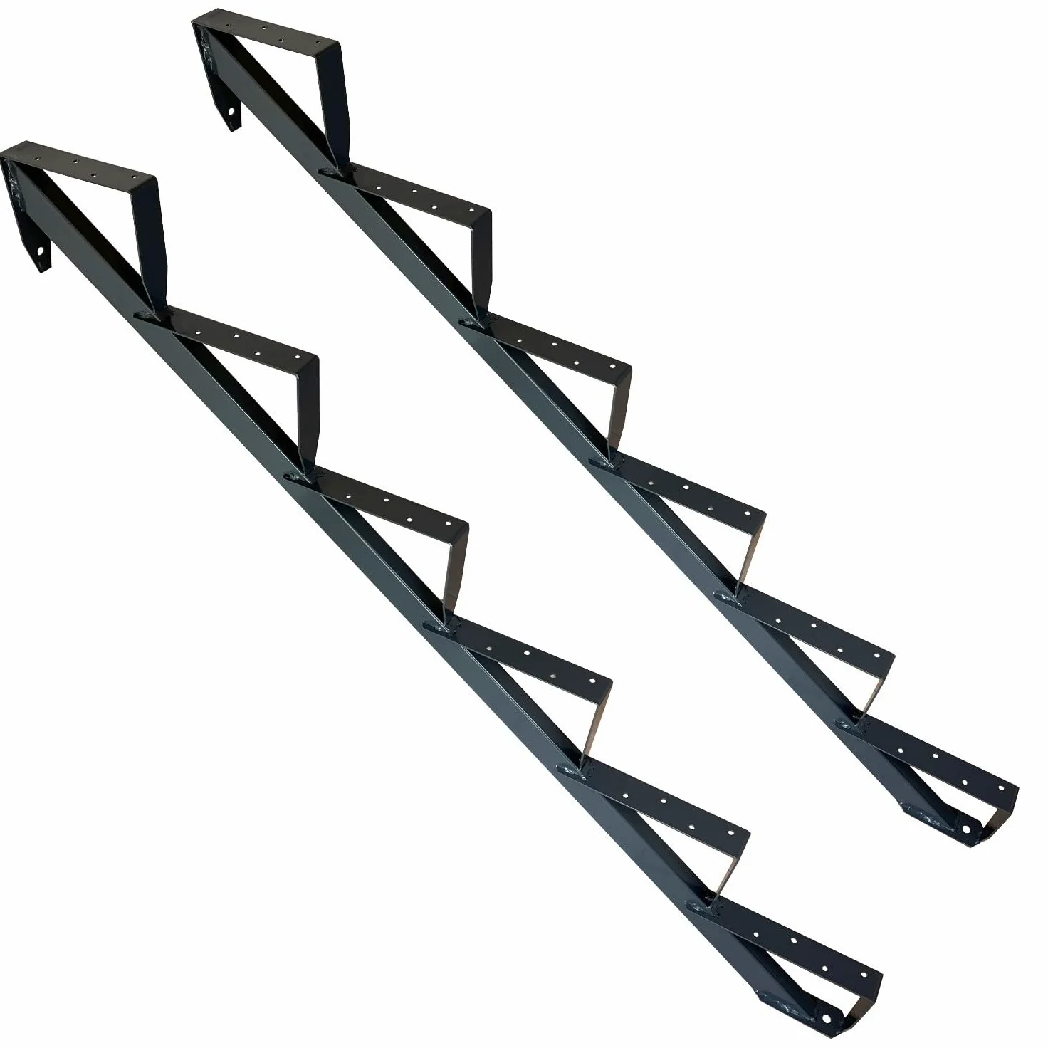 Treppenholm - Scale, in legno, 2-6 gradini (6 gradini)
