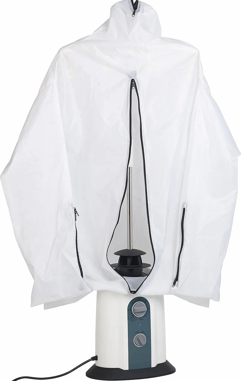 Sichler Haushaltsgeräte Sistemi di stiratura - manichino per camicie: Manichino con ventilatore ad aria calda, Stendibiancheria, timer regolabile fino a 3 ore (con supporto)