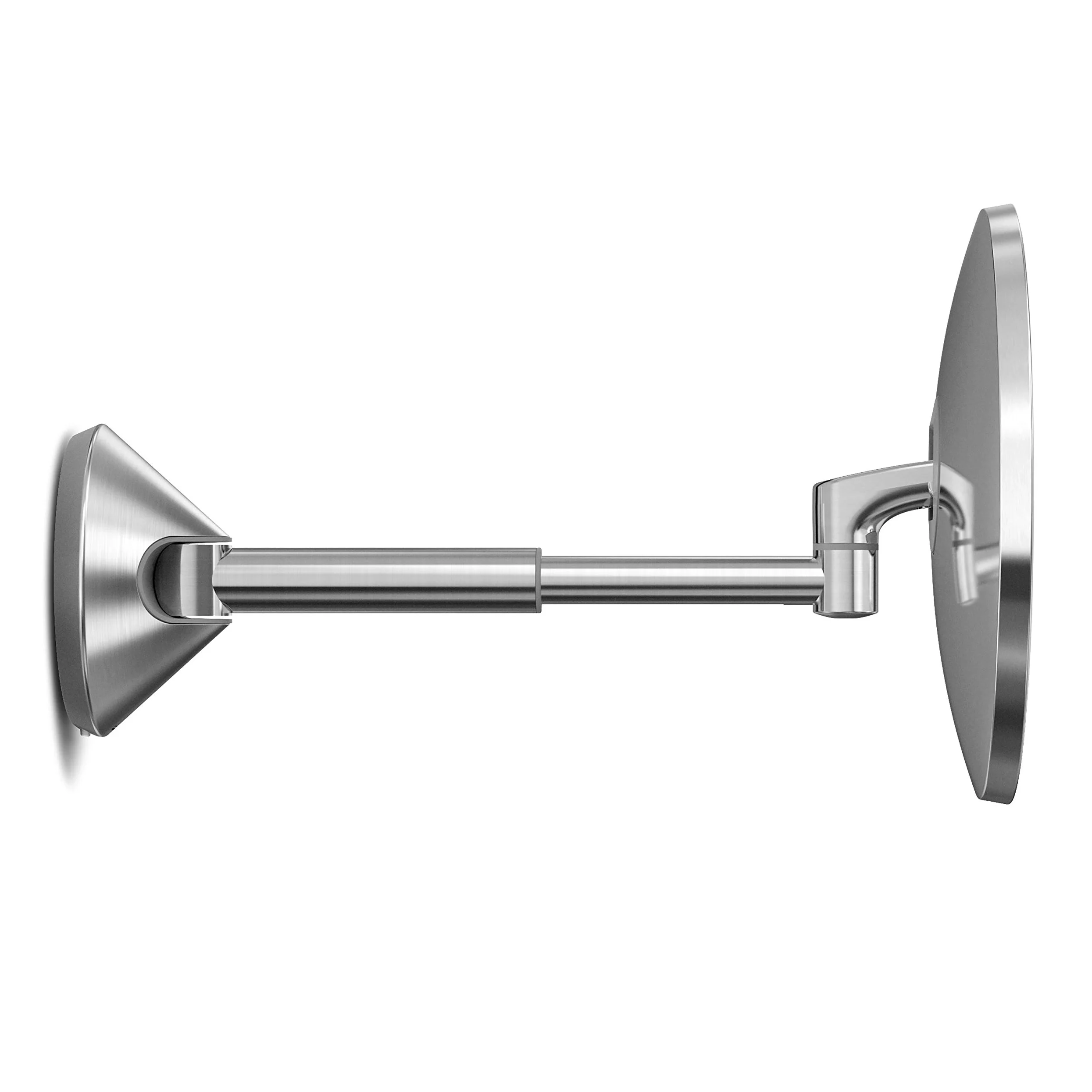 simplehuman, ST3003, 20 cm, specchio da muro con sensore cablato, acciaio inox spazzolato