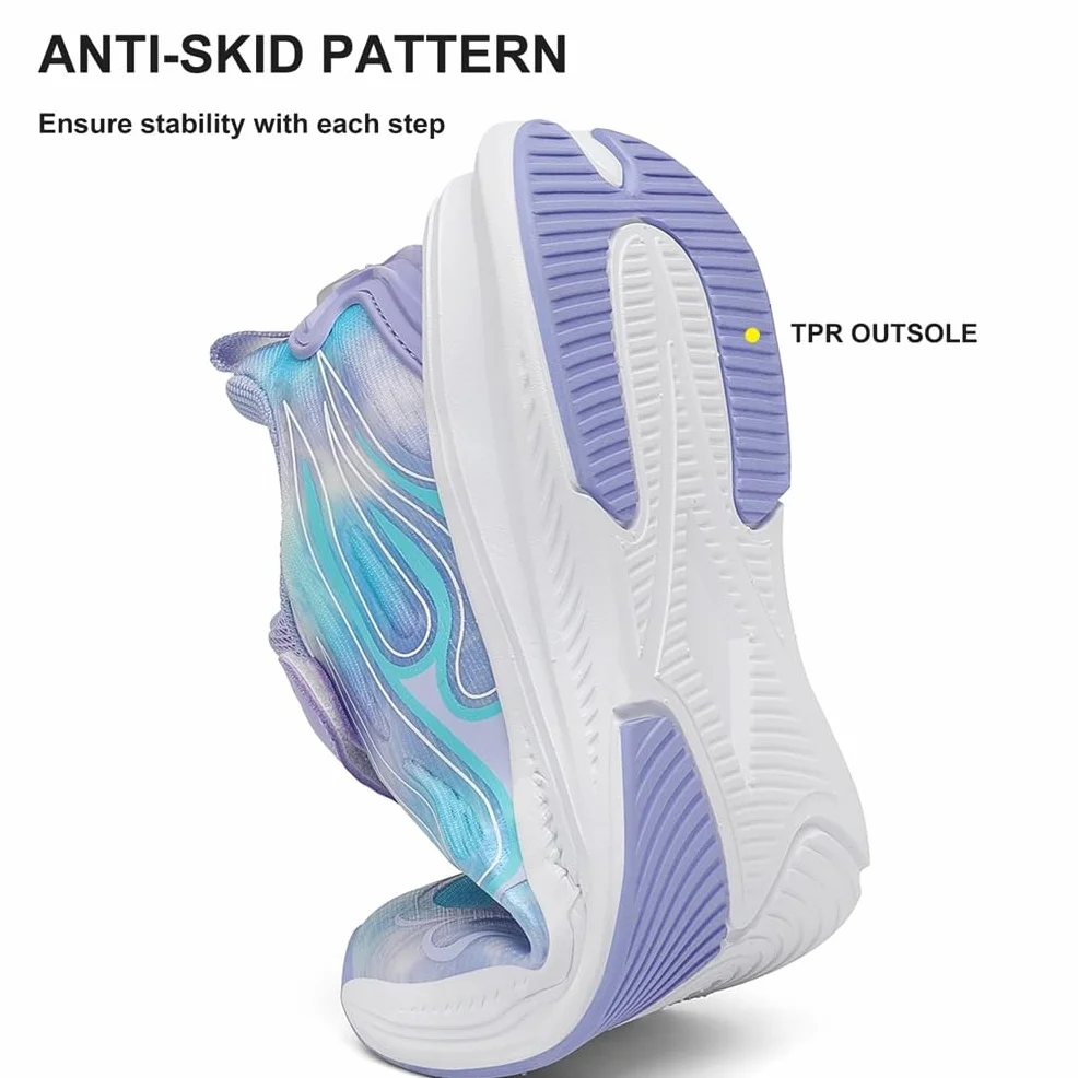 Dannto Ragazza Scarpe da Ginnastica Bambini Sneakers Leggero Traspirante