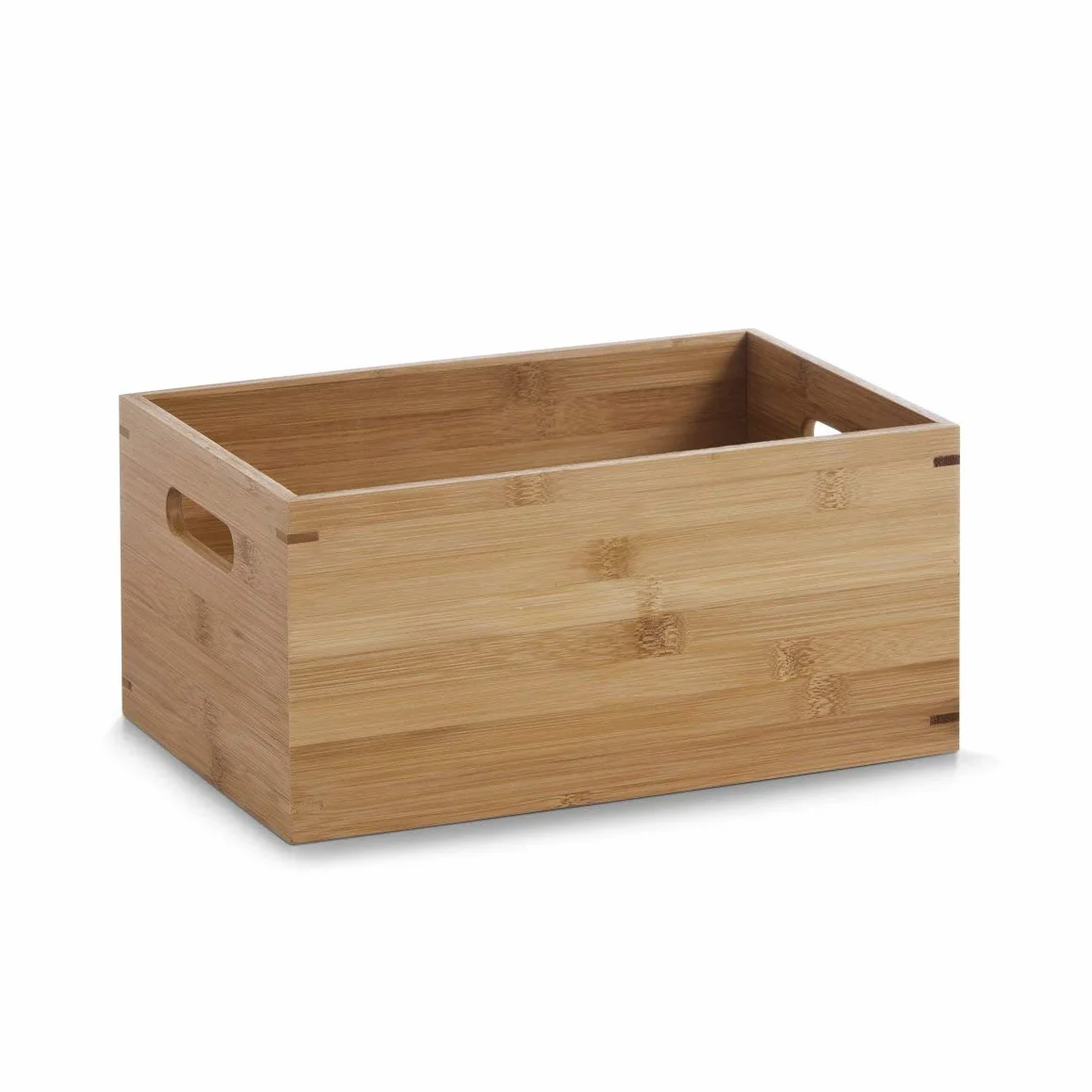 Zeller Cesto Contenitore Bambú 30x20x14 cm Beige