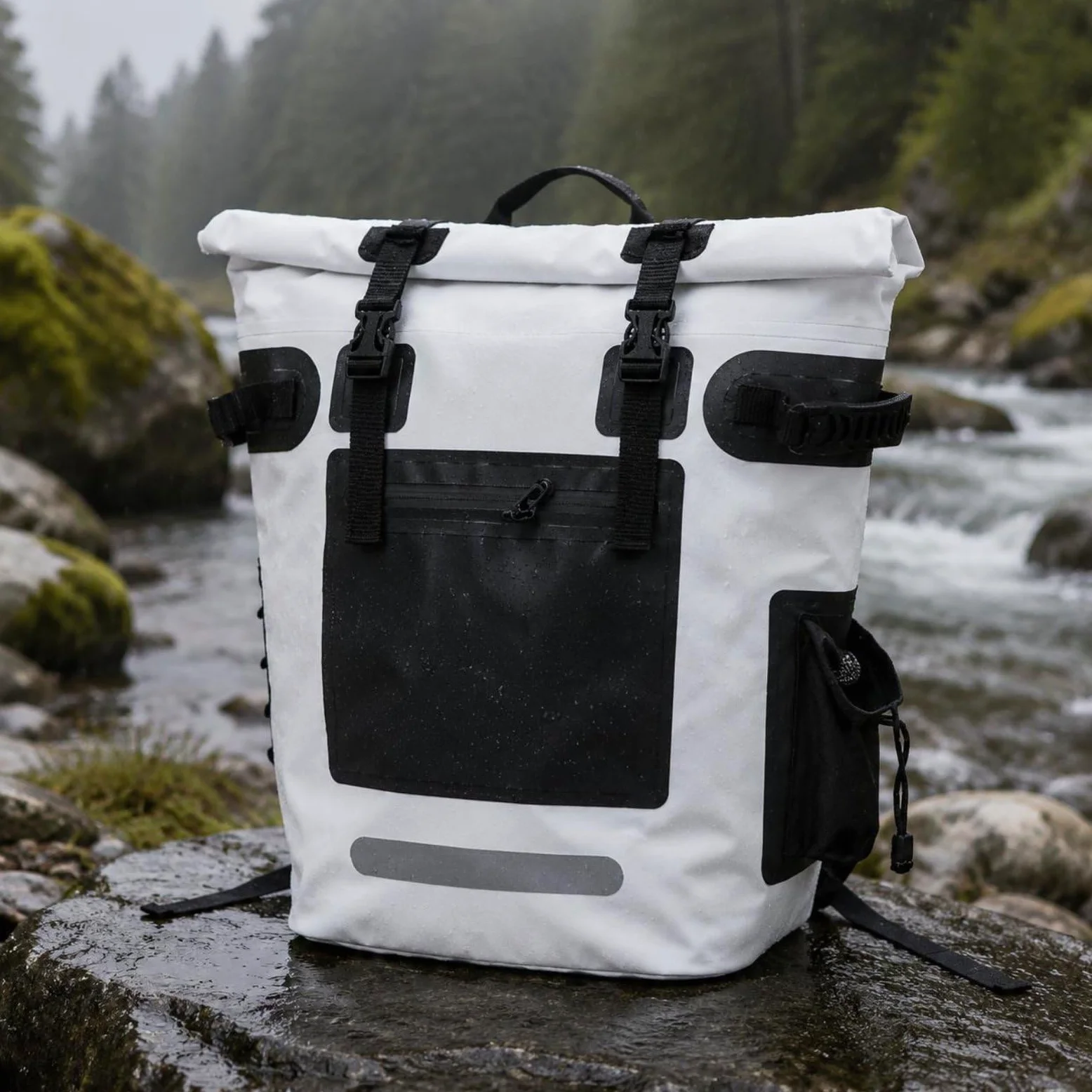 Baoblaze Outdoor Insulated Carrier Zaino Borsa Frigo Termica Impermeabile Trasporto Pasti Portatile Capacità Generosa Adatta a Picnic Campeggio Mobilità Viaggi, Grigio, Grigio, 25L