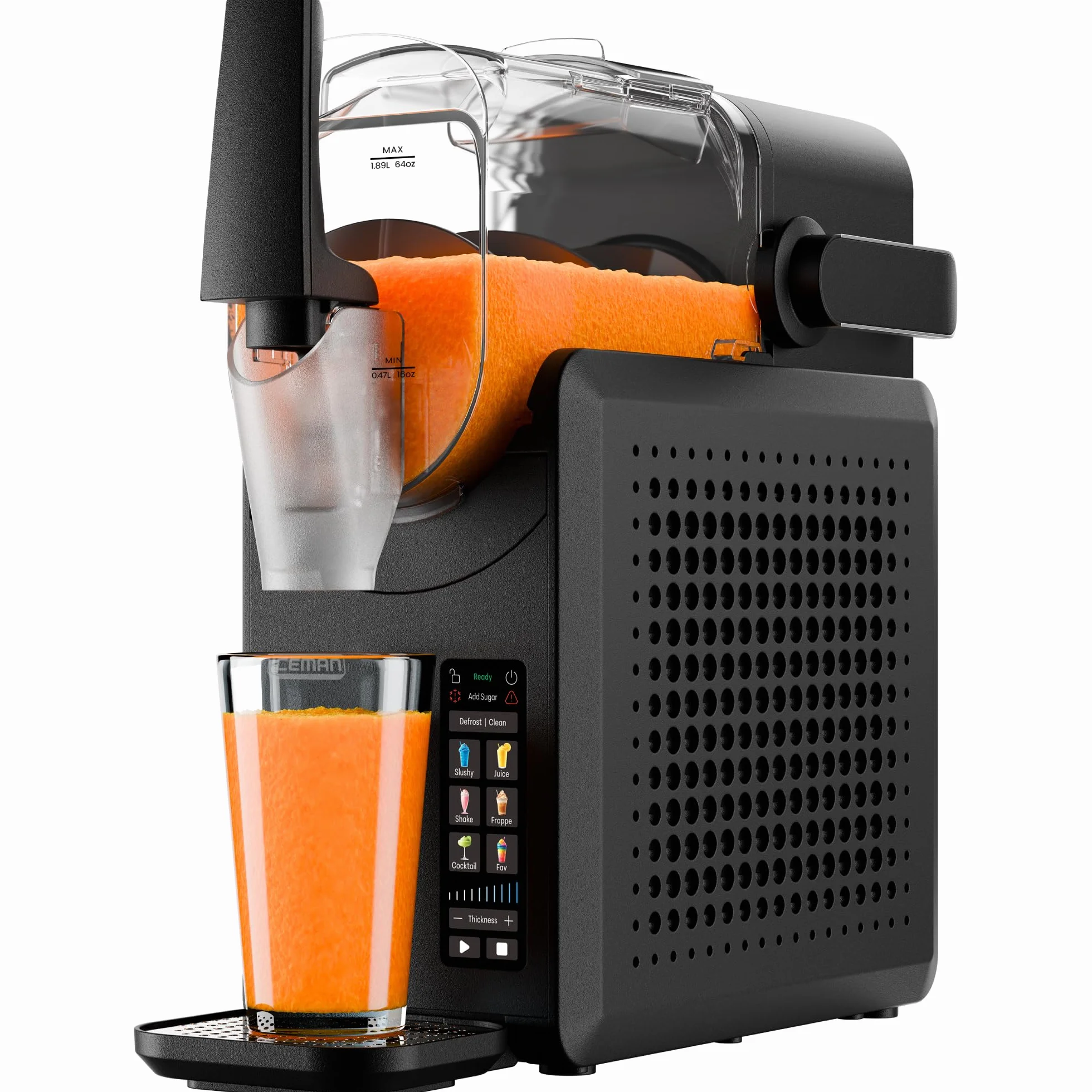 Iceman Macchina per Granita 1,89L 5 Preset Touch Nera