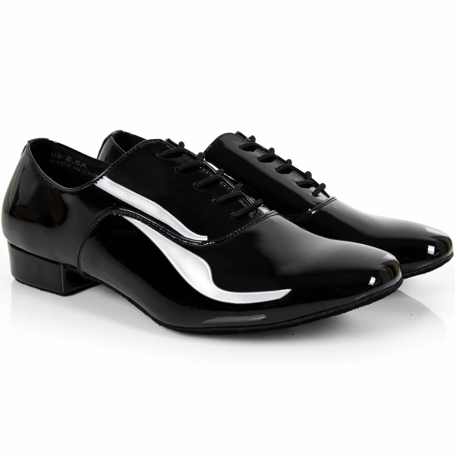 Scarpe da ballo uomo lacci salsa latina sala da ballo
