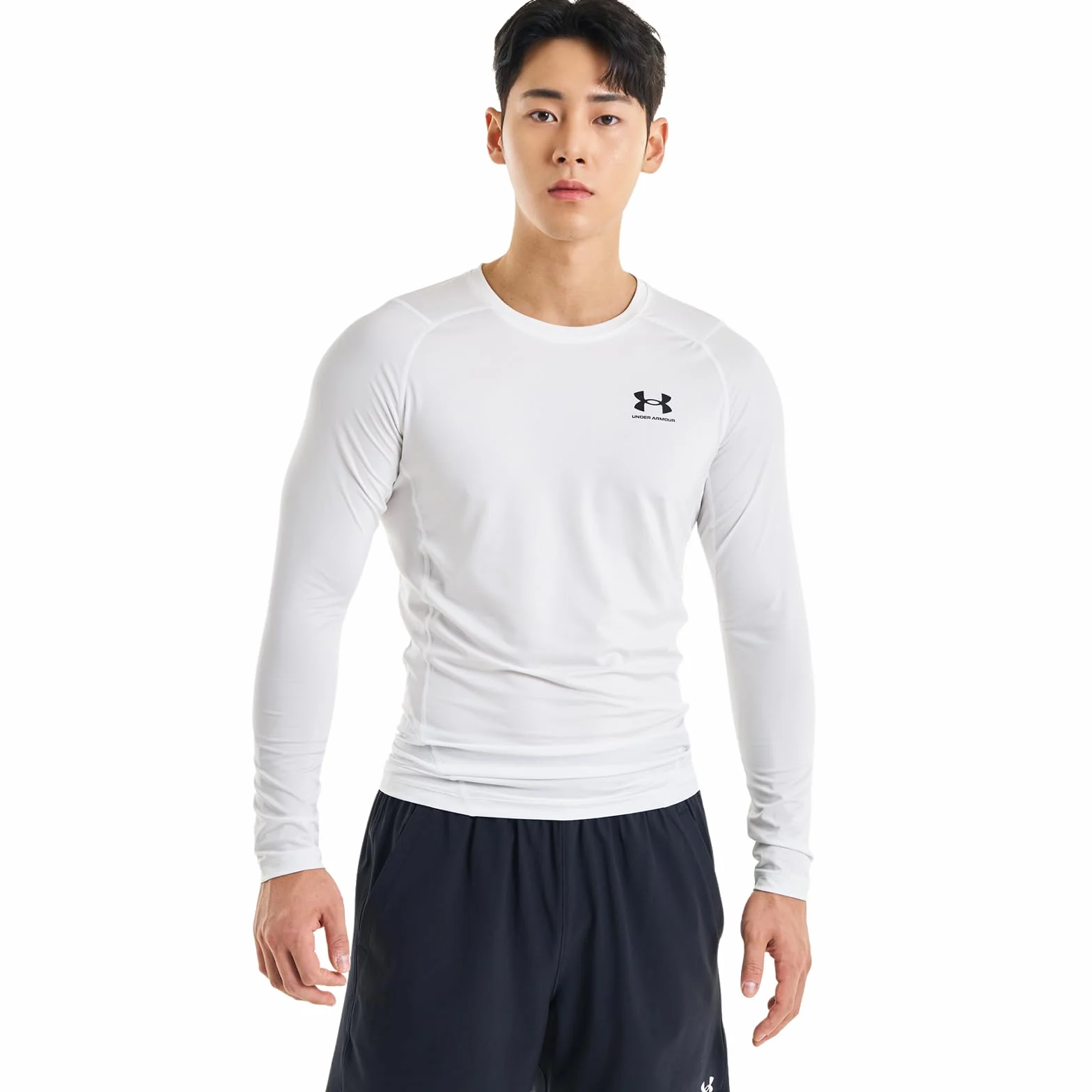 Under Armour UA HG Armour Printed LS-MDN//STL Maglia Uomo