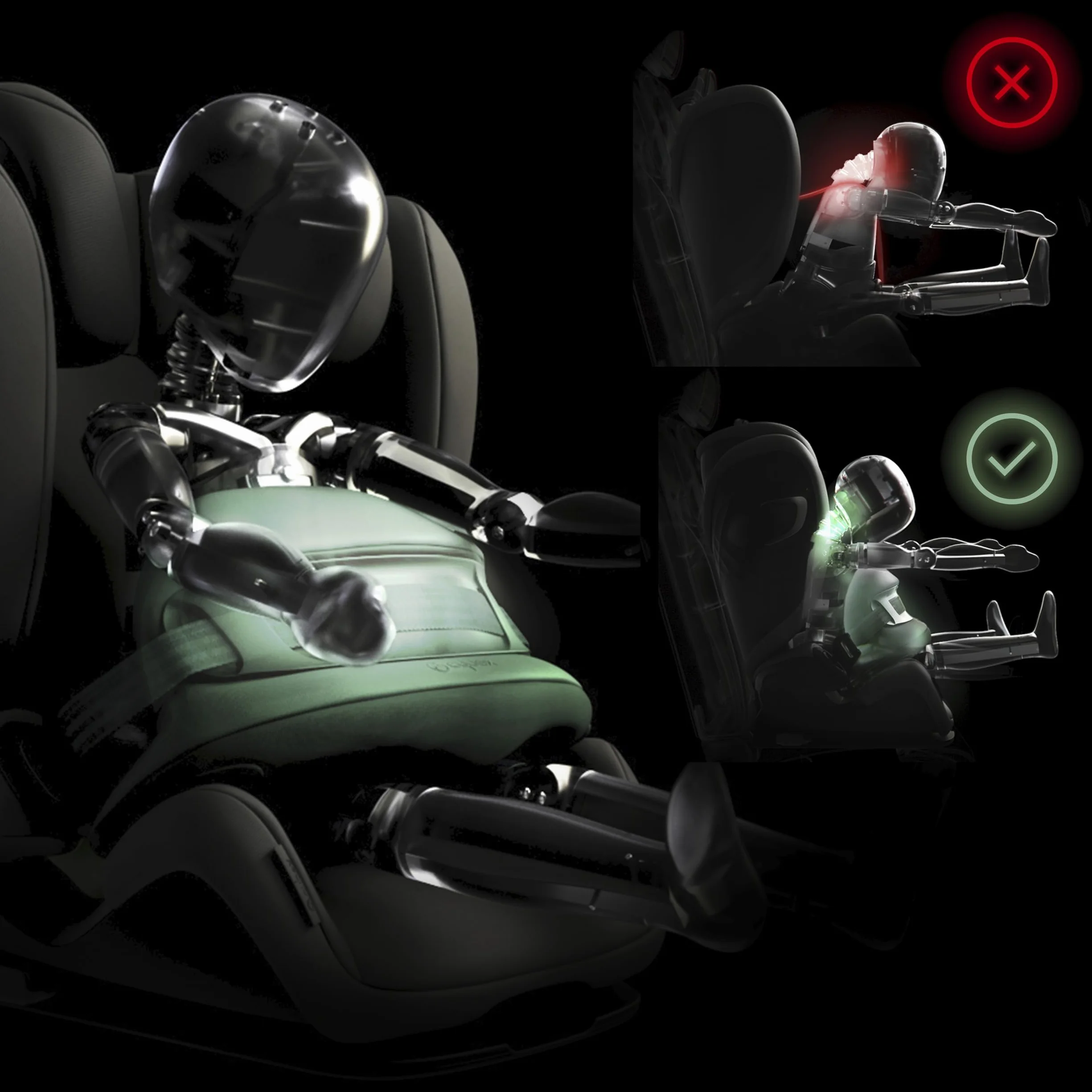 Cybex Pallas G i-Size Plus Moon Black PU1