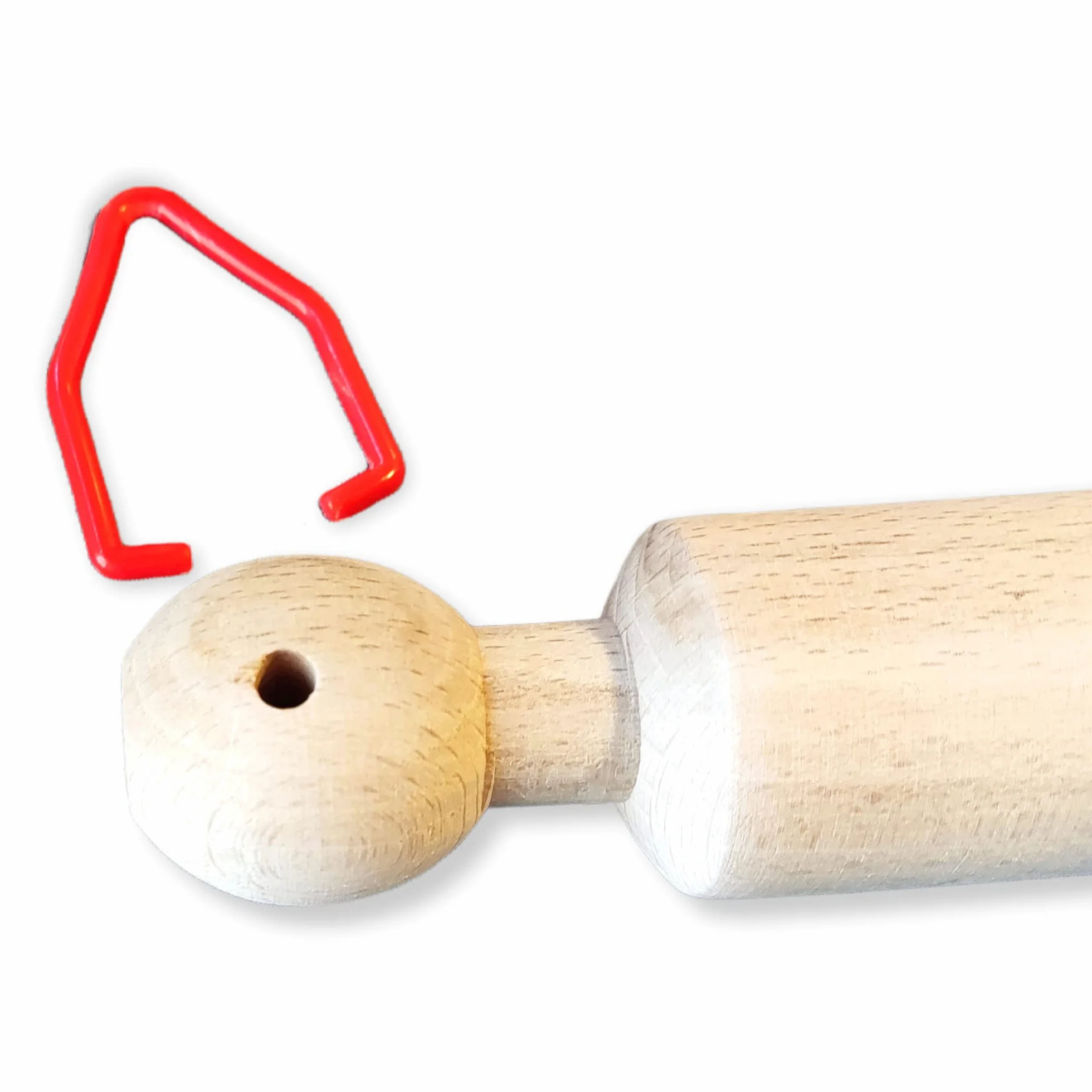 Personalizzato Mattarello legno 40 cm Idea regalo nonna compleanno Natale Festa dei nonni