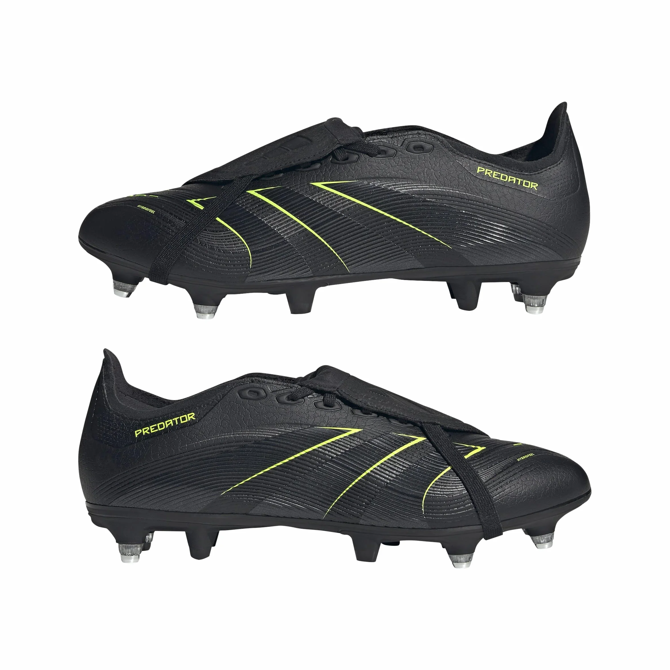adidas Unisex Scarpe da Calcio Predator League Fold-Over Tongue Soft Ground