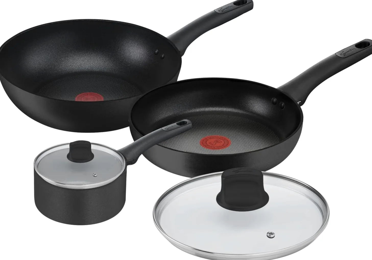 Lagostina, Cucina Naturale/Risorsa Black, set 5 pezzi 010268600005