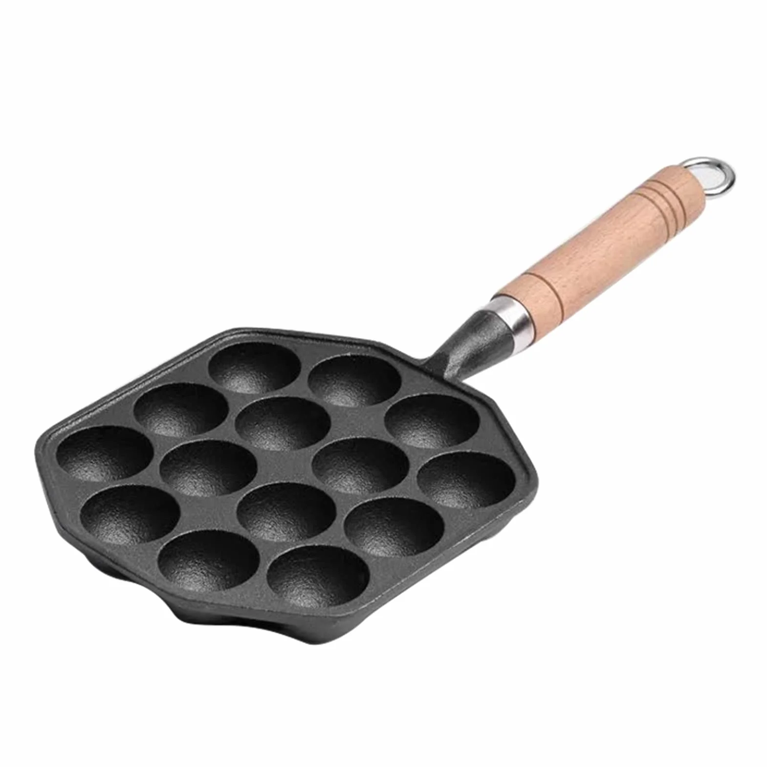 Padella Takoyaki Antiaderente 14 Fori