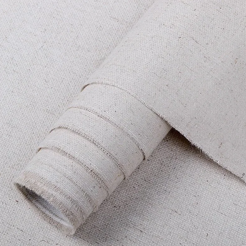 Rotolo di Tela da Pittura Professionale Blank Canvas for la Strato di Pittura Acrilico Pittura a Olio di Tela Biancheria in Tela in Tela Primated Art Forniture for Artista 5m One Roll (Color : 5M lon
