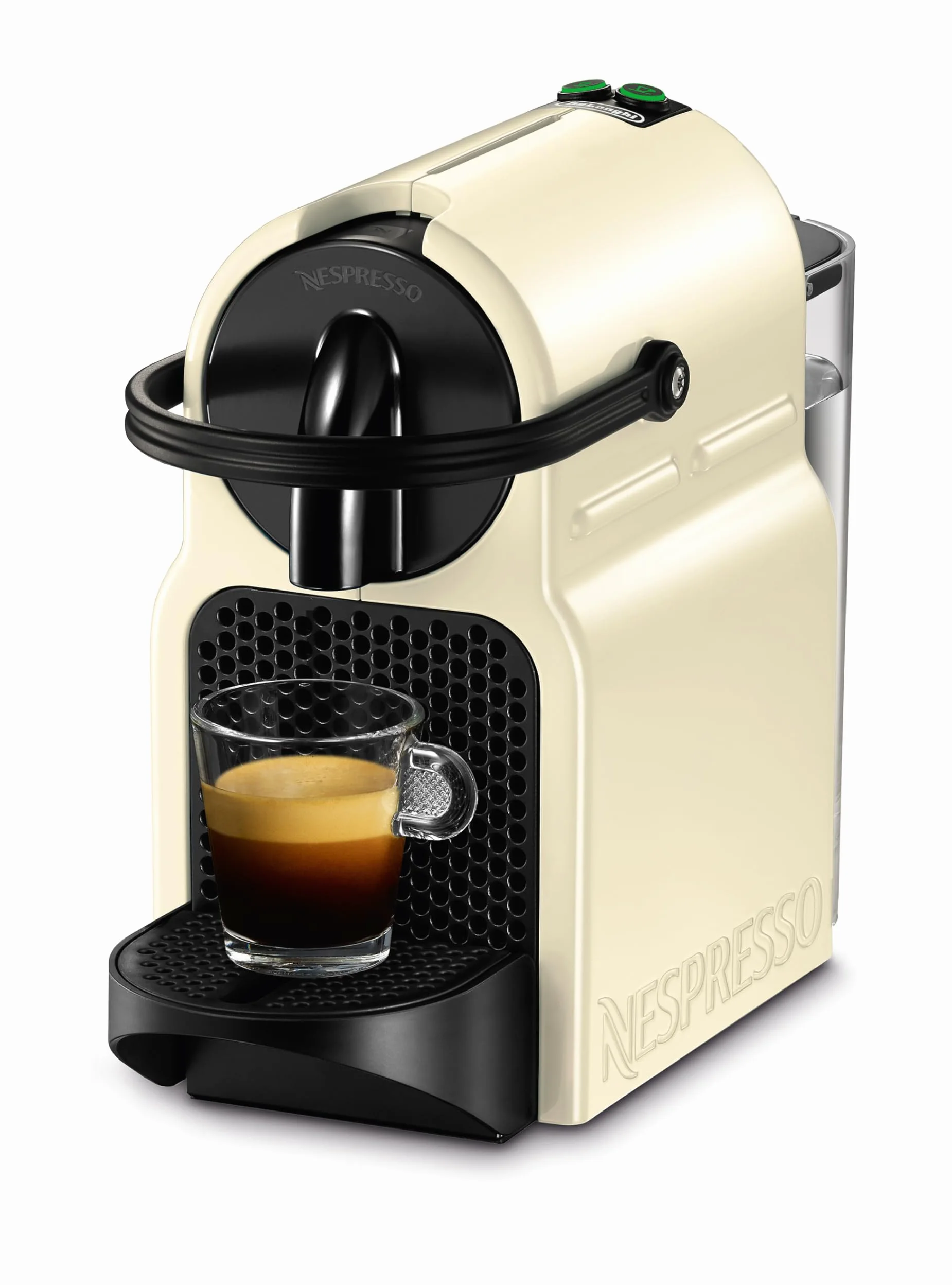 Nespresso Inissia EN80.CW Macchina per Caffè Espresso, Cream