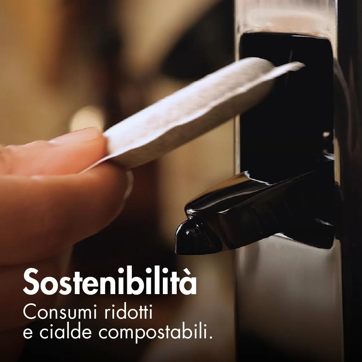CAFFÈ BORBONE Bluemoon Macchina da Caffè a Cialde (Nero, Macchina)