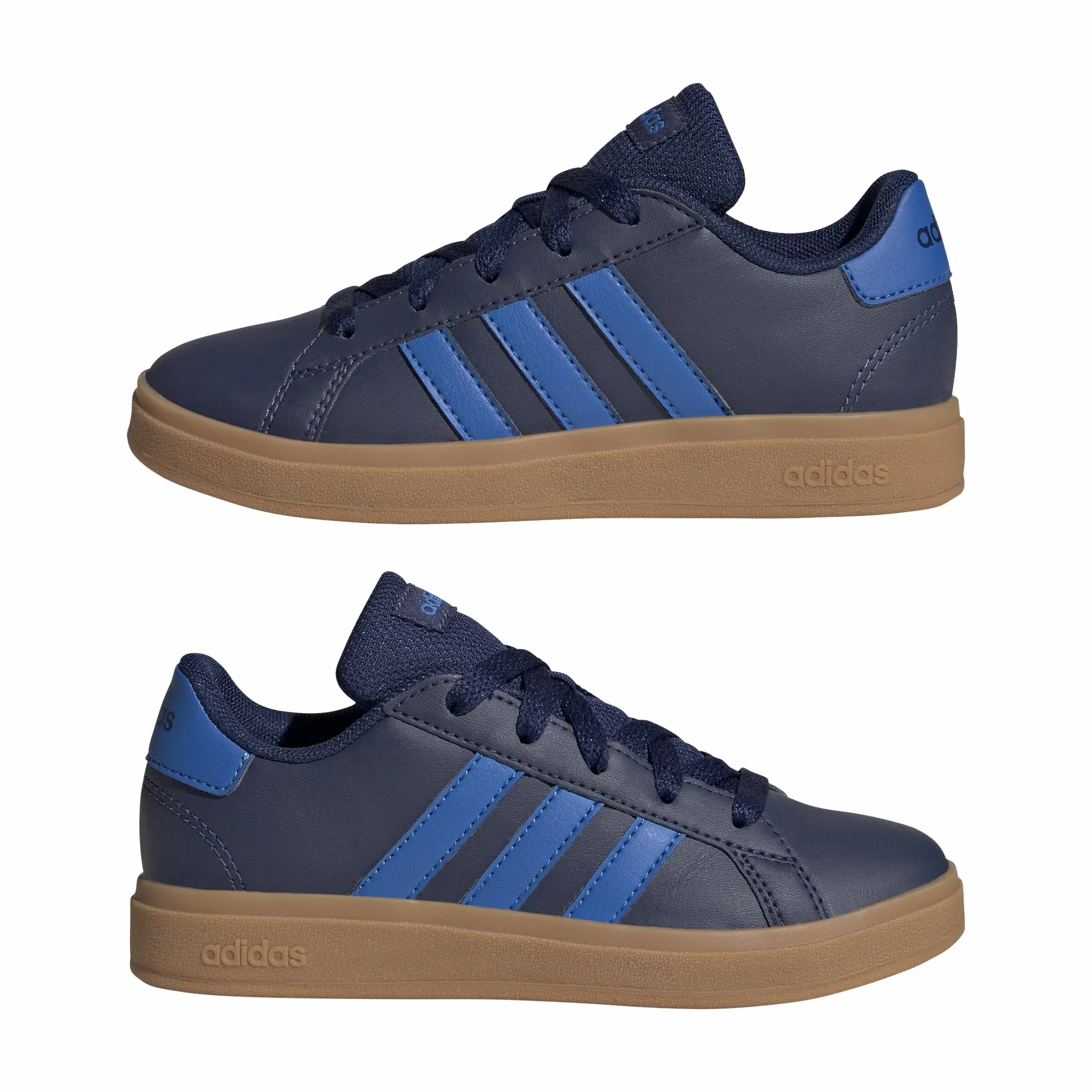 Adidas Grand Court Lifestyle Tennis Lace-up ScarpeUnisex - Bambini e Ragazzi