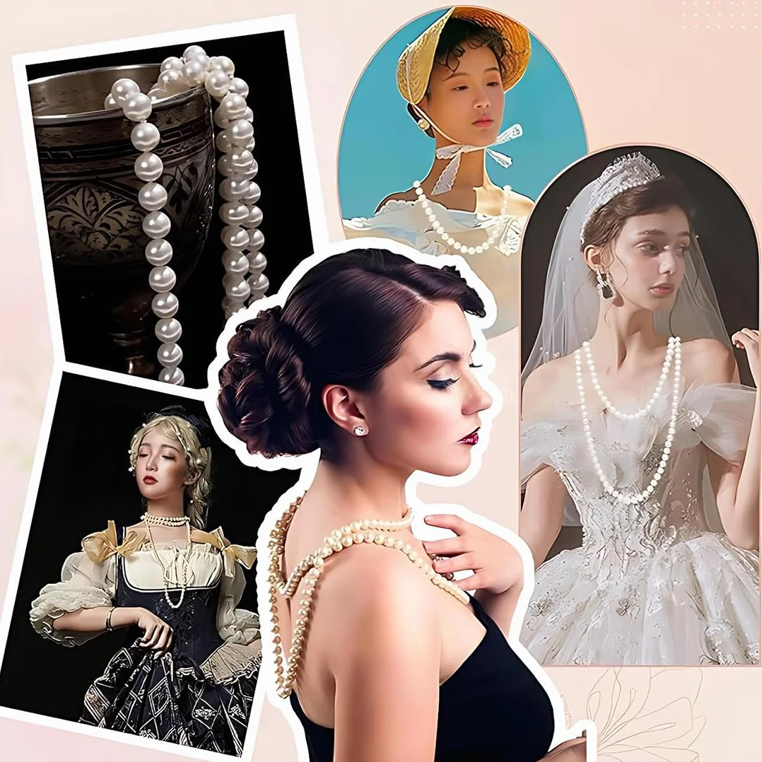 1920 Collier de Perles, tendance de style