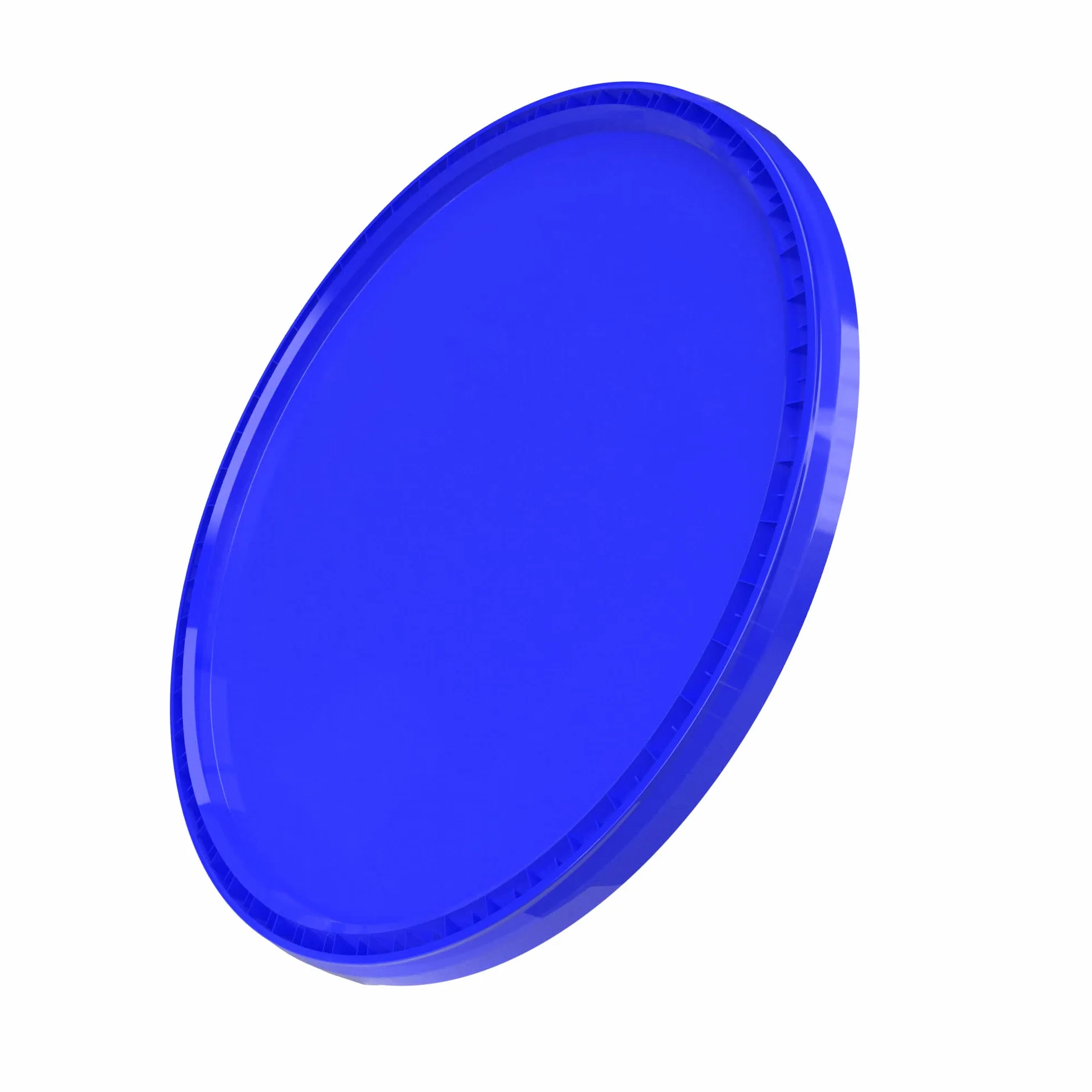 Secchio con coperchio, 16 litri, blu, per uso alimentare, ermetico e stabile, secchio vuoto con manico e chiusura, coperchio per alimenti, prodotti chimici, vernice per pareti, detersivi in polvere