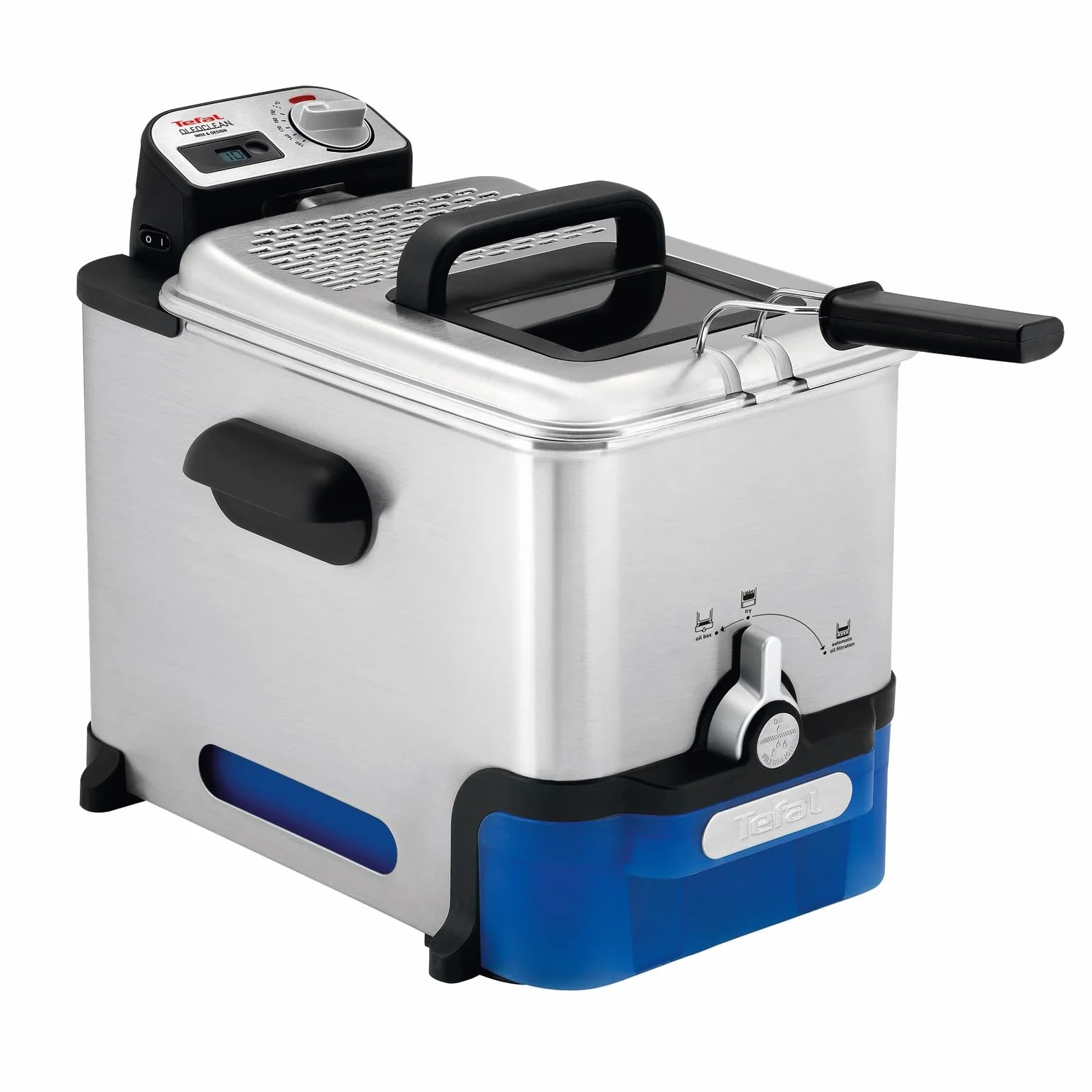 Tefal Fryer Oleoclean Pro Inox & Design (FR8040)