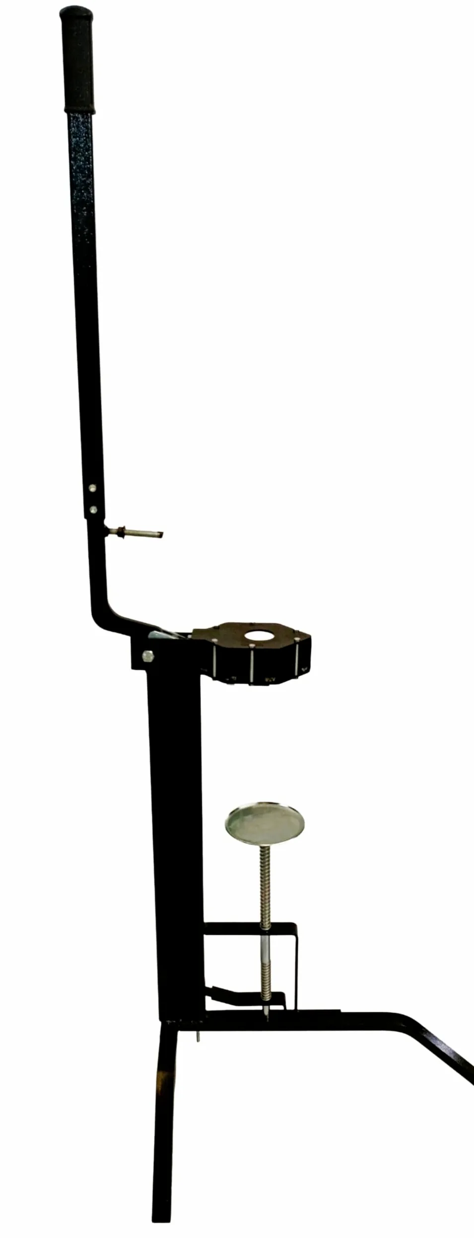 Tappatrice a Colonna Professionale 2-in-1 per Tappi a Fungo e Raso - Tappabottiglie Manuale Regolabile in Ferro per Bottiglie di Vino e Spumante