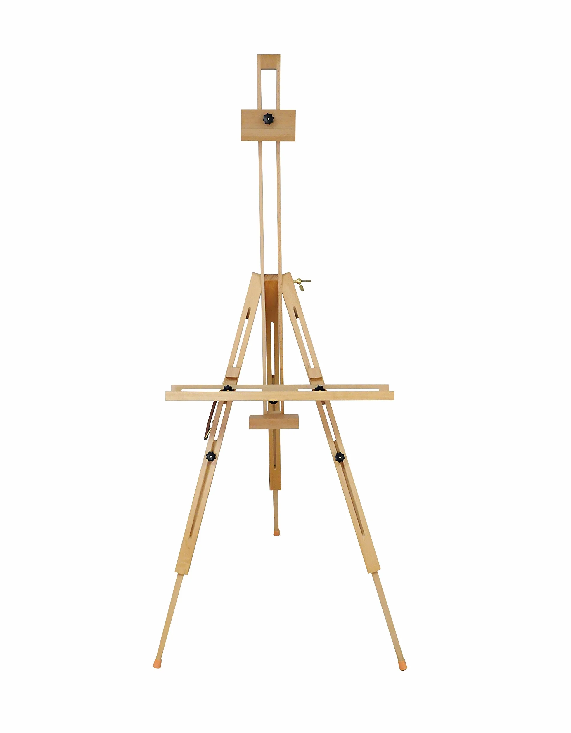 Cavalletto treppiede portatile in legno di faggio 191cm Exerz