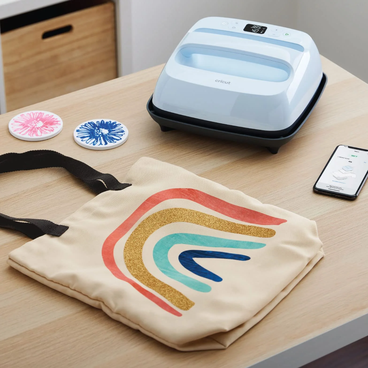 Cricut Easypress 3 Blu, Nero 300 X 250 Mm 205 ?c Display Incorporato (cricut Easypress 3 12x10)