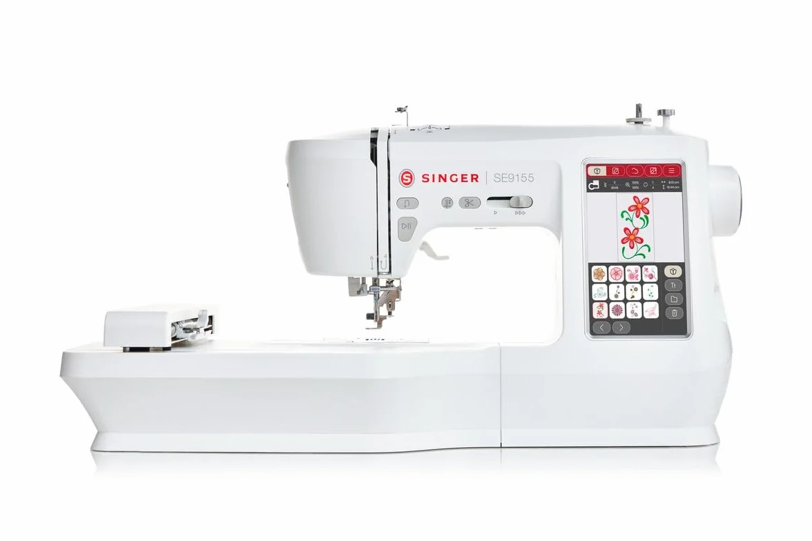 Singer SE9155 Macchina per cucire e ricamare con software gold