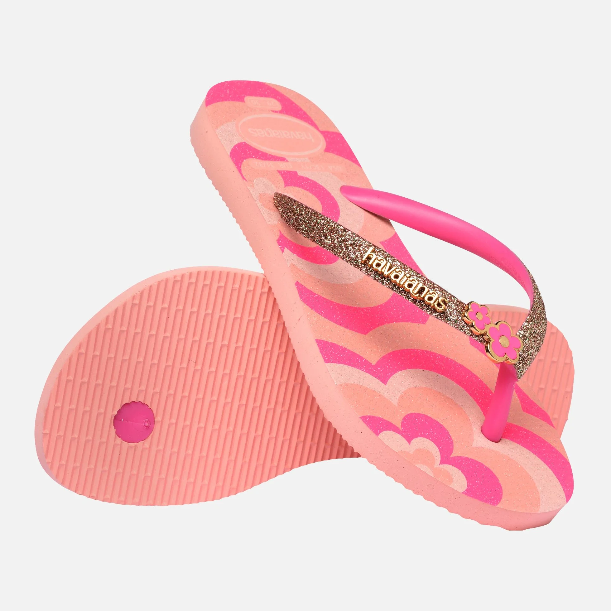 Havaianas Kids Slim Glitter II Infradito Bambine Ragazze