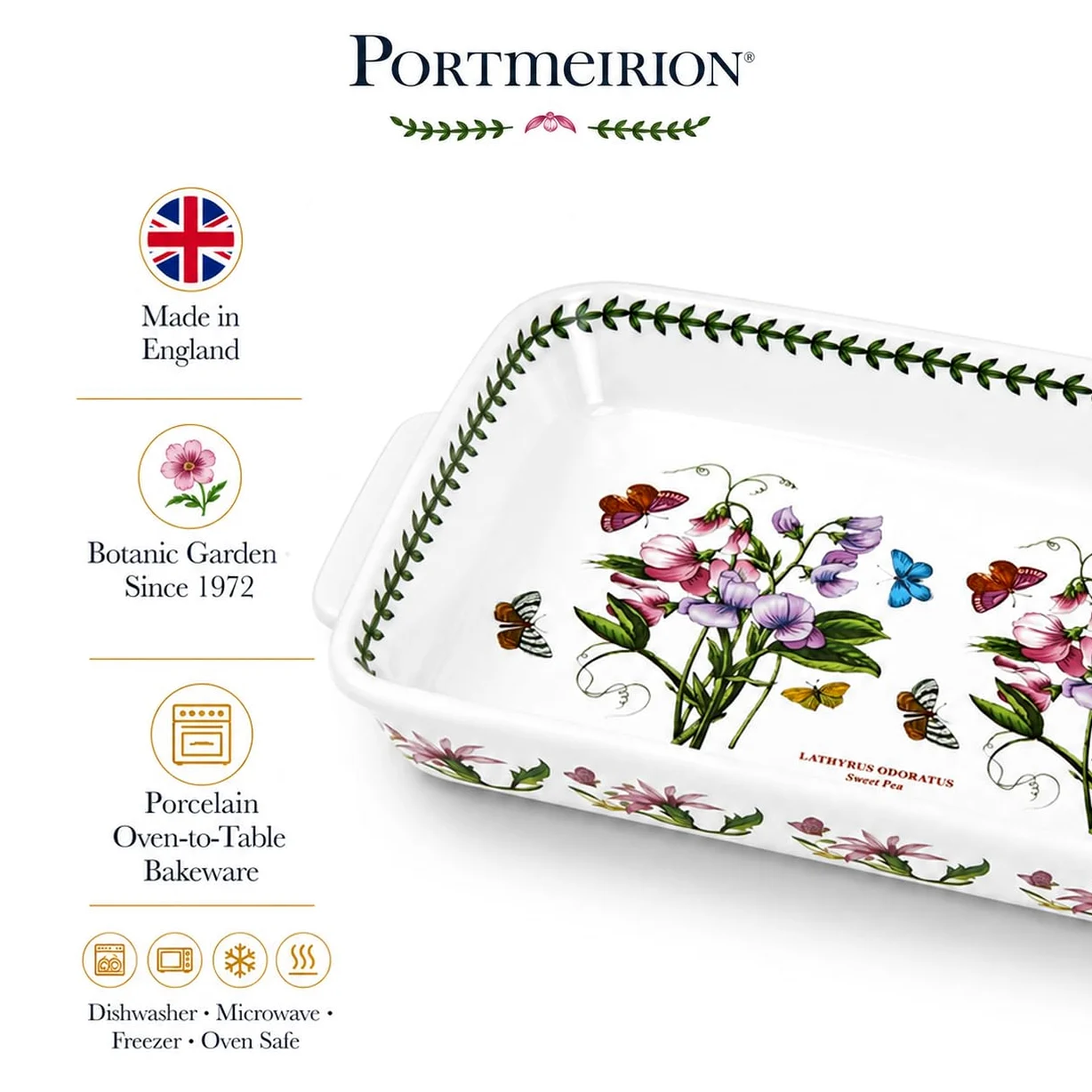 Portmeirion Botanic Garden Lasagna Dish by Portmeirion