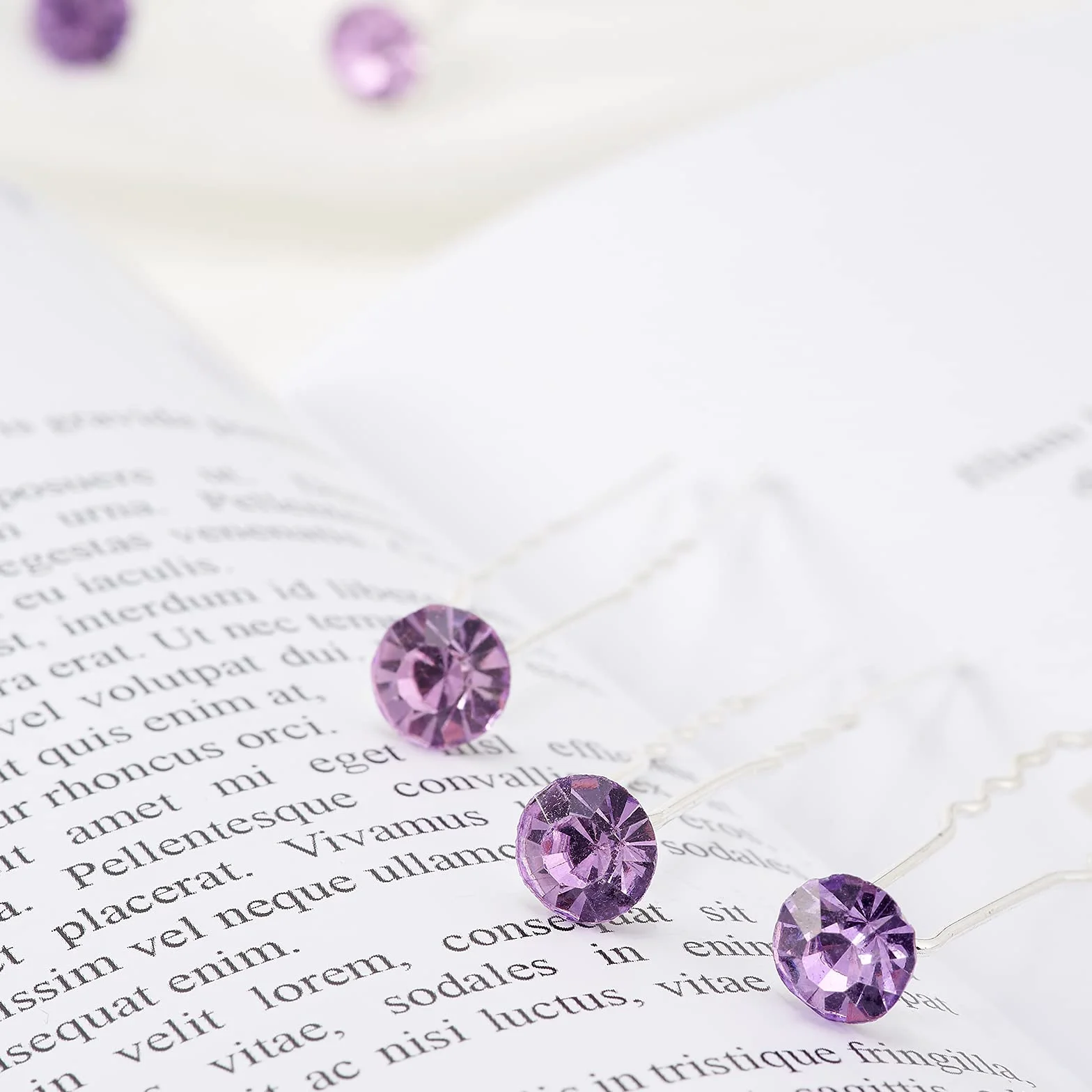 Forcine Capelli Strass in Cristallo per Matrimonio Donne Gioielli Accessori da Sposa 20 Pezzi
