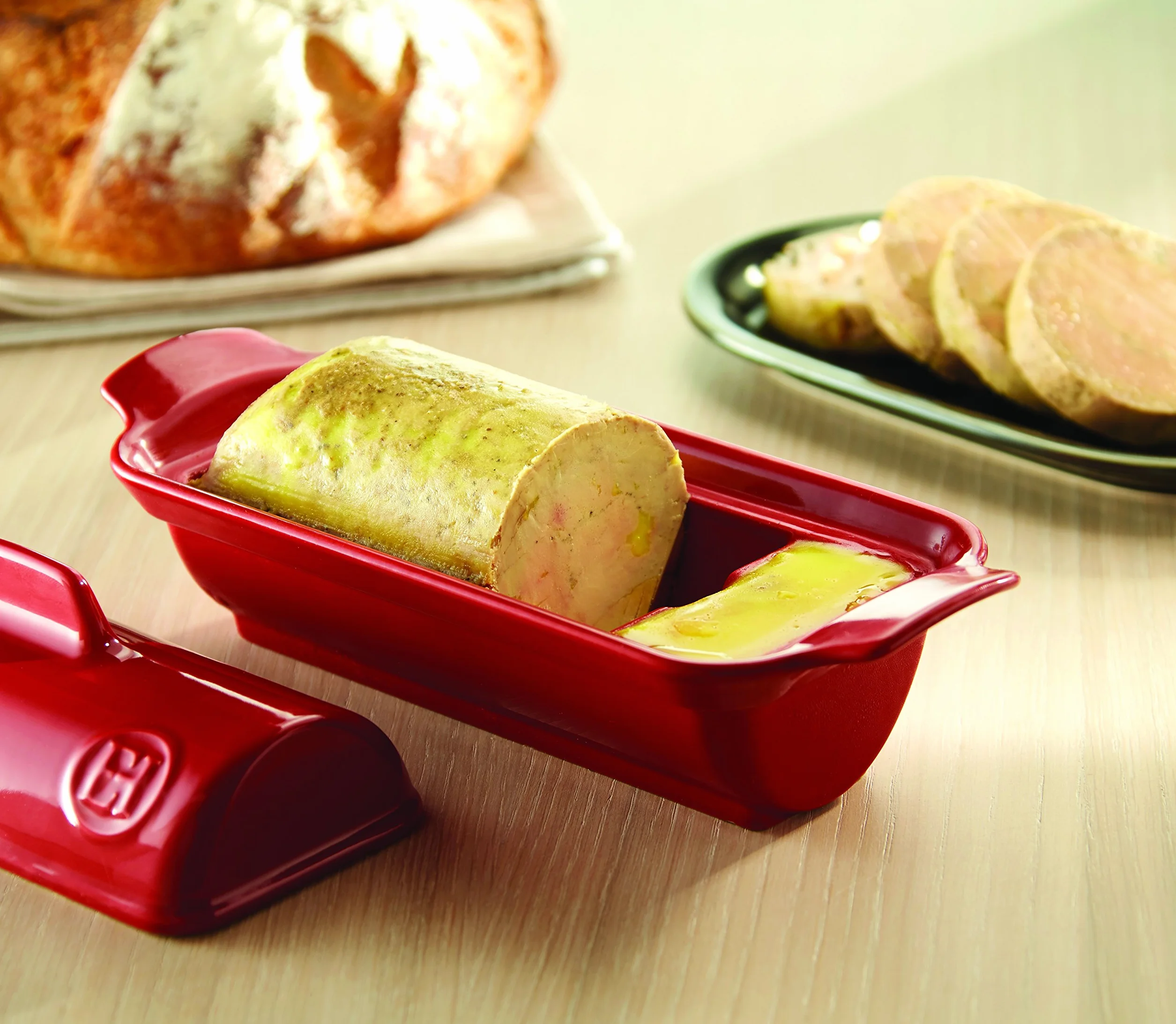 Emile Henry EH345865 Terrina per Il Medaglione di Foie Gras, Marsala