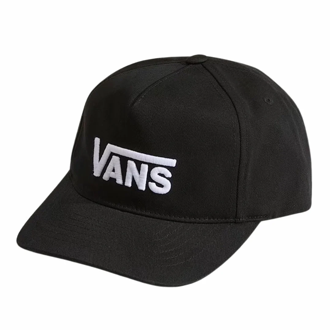Vans Drop V Logo Snapback Cappello a Falda Larga Bambini Ragazzi