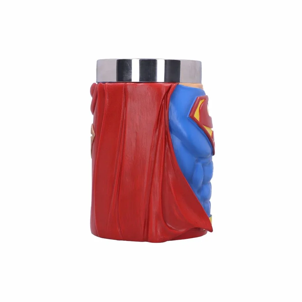 Nemesis Now Boccale con licenza ufficiale Superman Hero, blu, 16,3 cm
