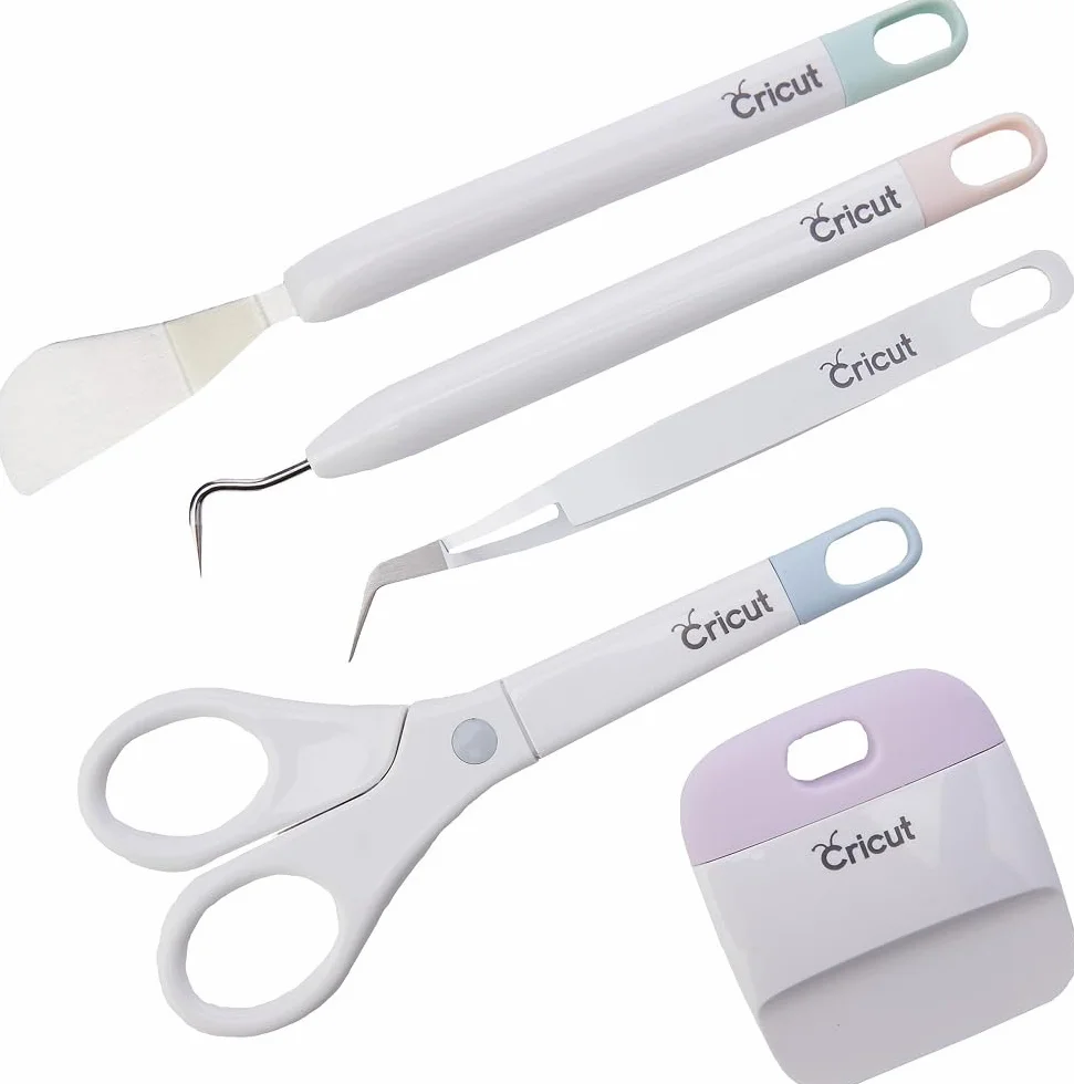 Cricut 2006695 Basic Tool Set di Strumenti di Base, Assortiti, 0.9 x 6.5 x 10.3 Pollici