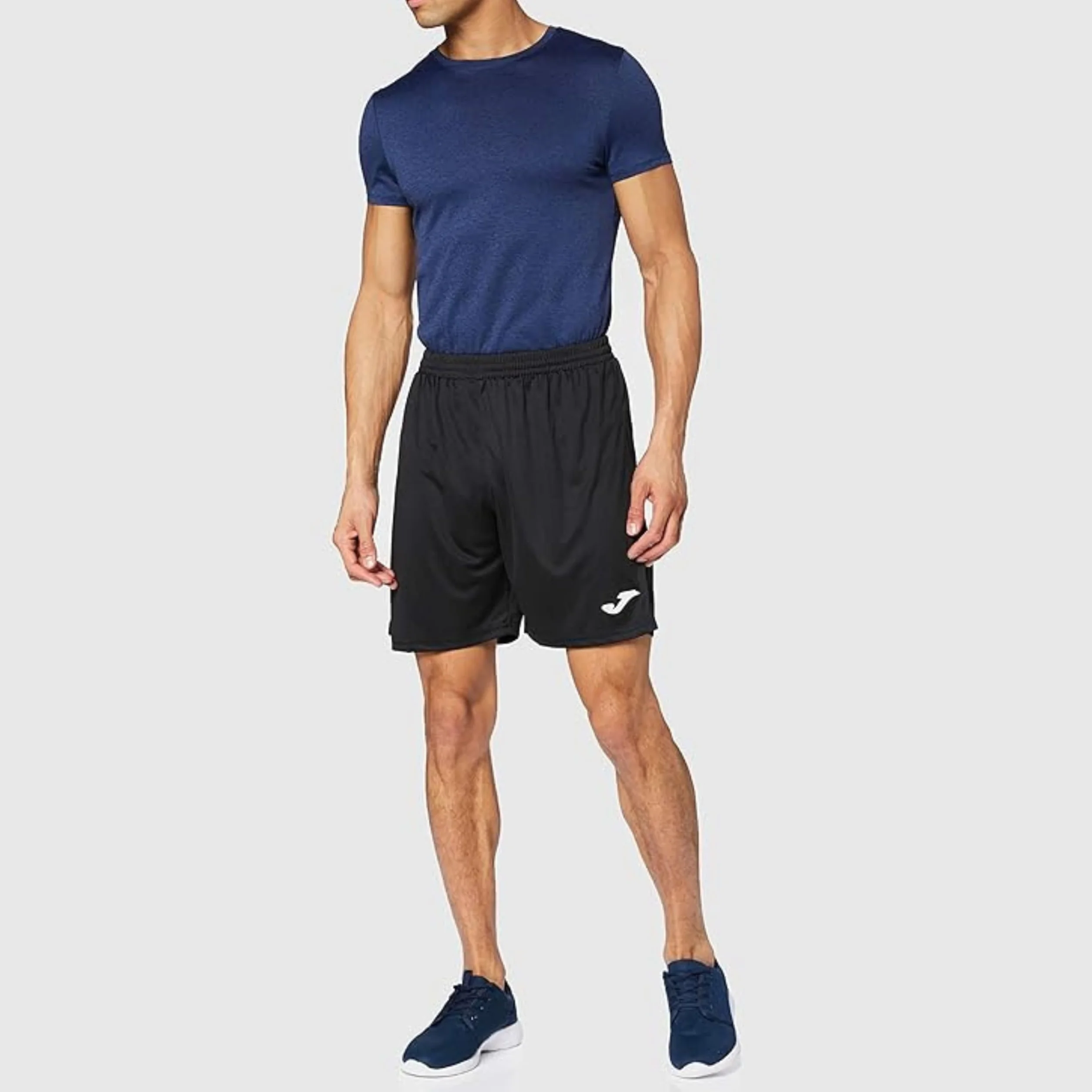 Joma Pantaloncini Sportivi Uomo 7XS-2XL Short Vita Elastica Laccio Regolabile Nobel