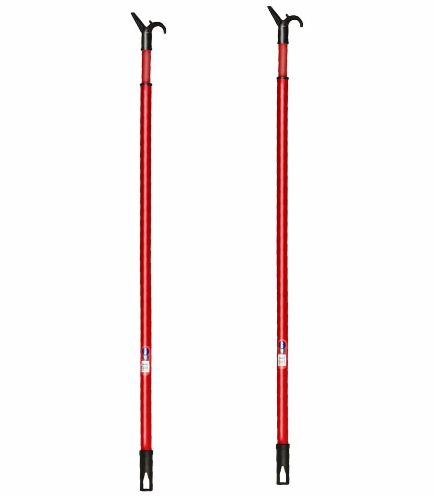 Aste Prendiabiti Telescopica Allungabile 82-152 cm Manico Appendiabiti per Armadio Guardaroba