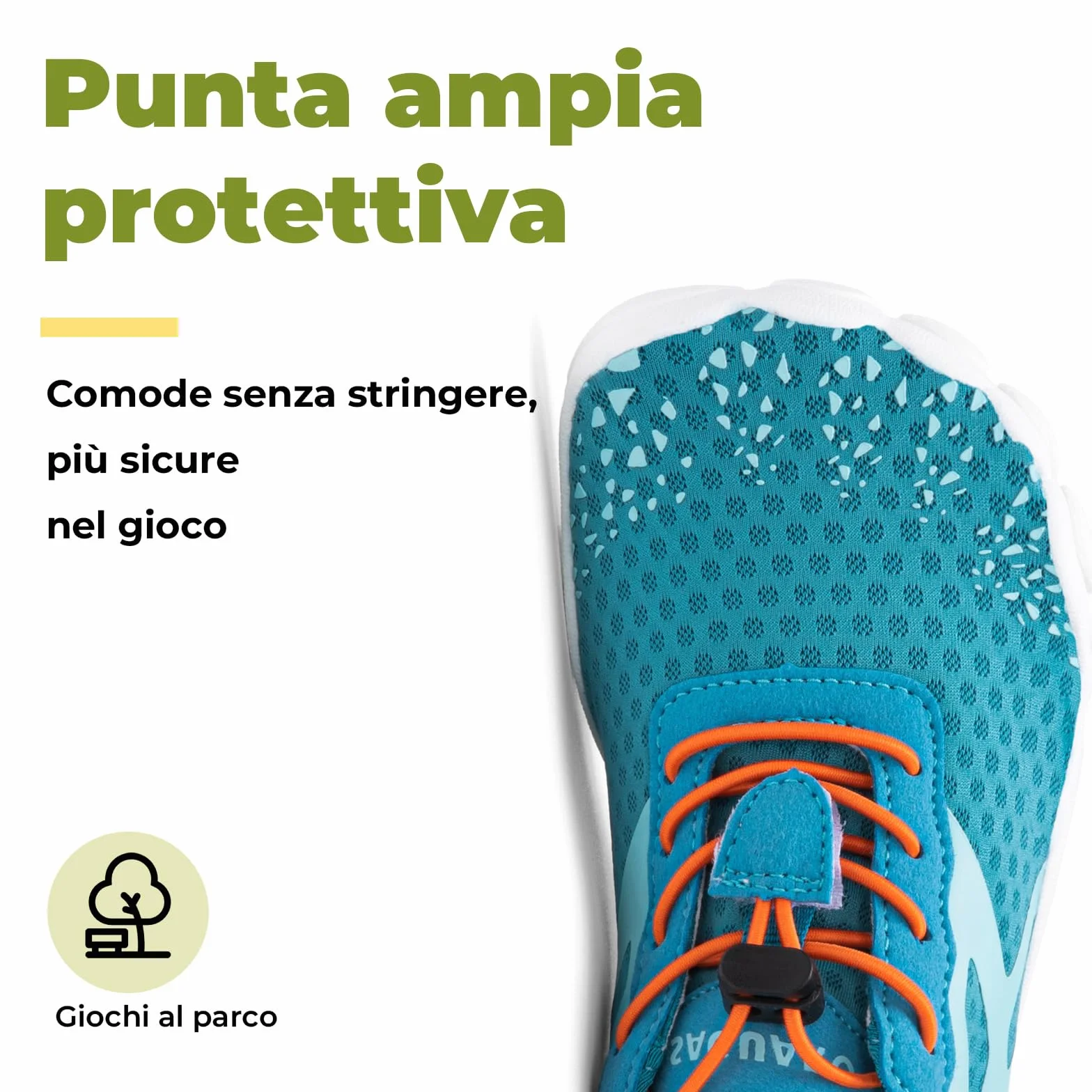 SAGUARO Scarpe da Acqua Barefoot Bambini Punta Larga Asciugatura Rapida Estate Attività Acquatiche Gr.25-36