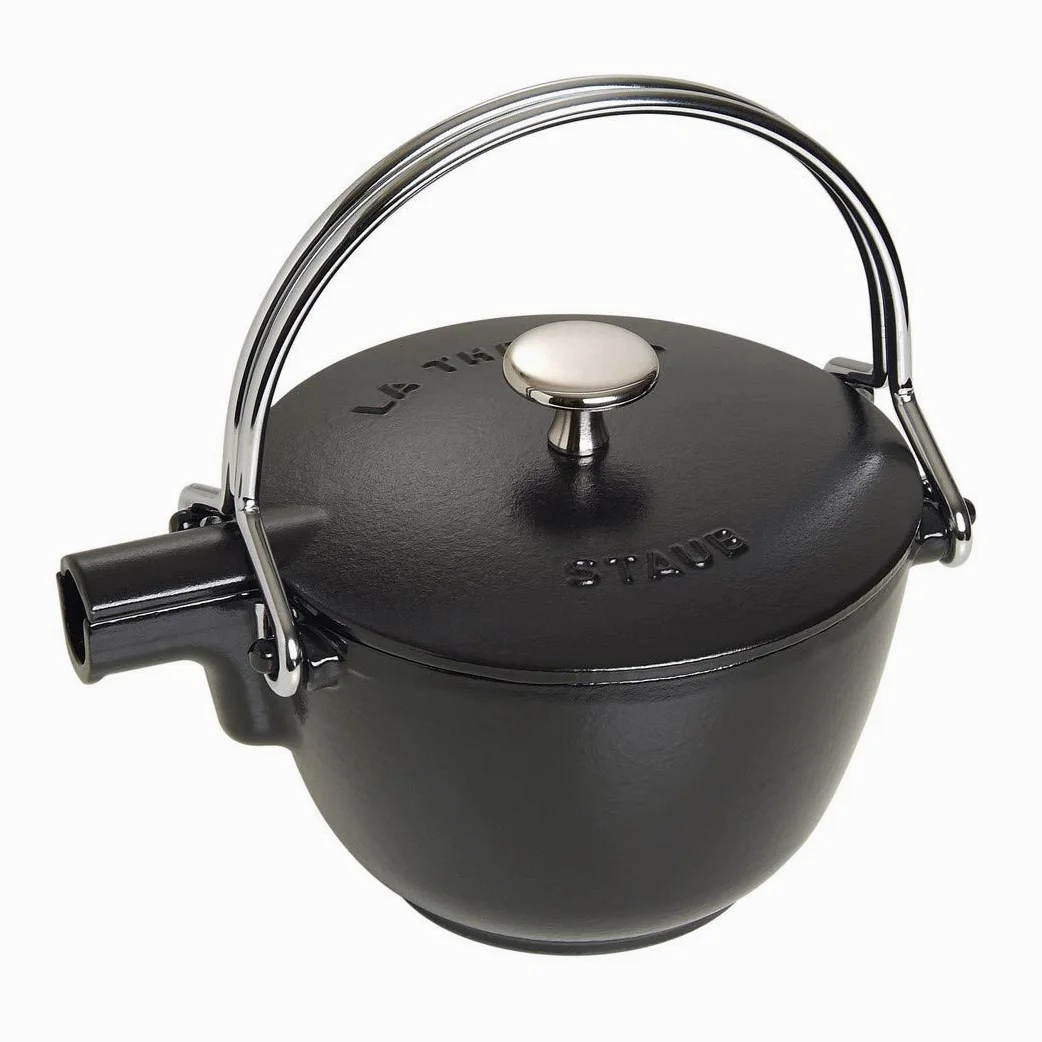 STAUB Teiera in ghisa, Ø 16,5 cm, 1,15 L, Nero opaco