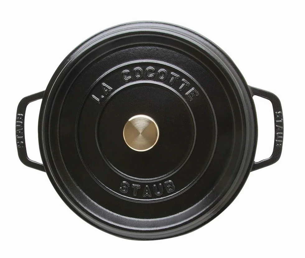 STAUB La Cocotte Casseruola, Ghisa, Nero, 24 cm, 3,8 Litri