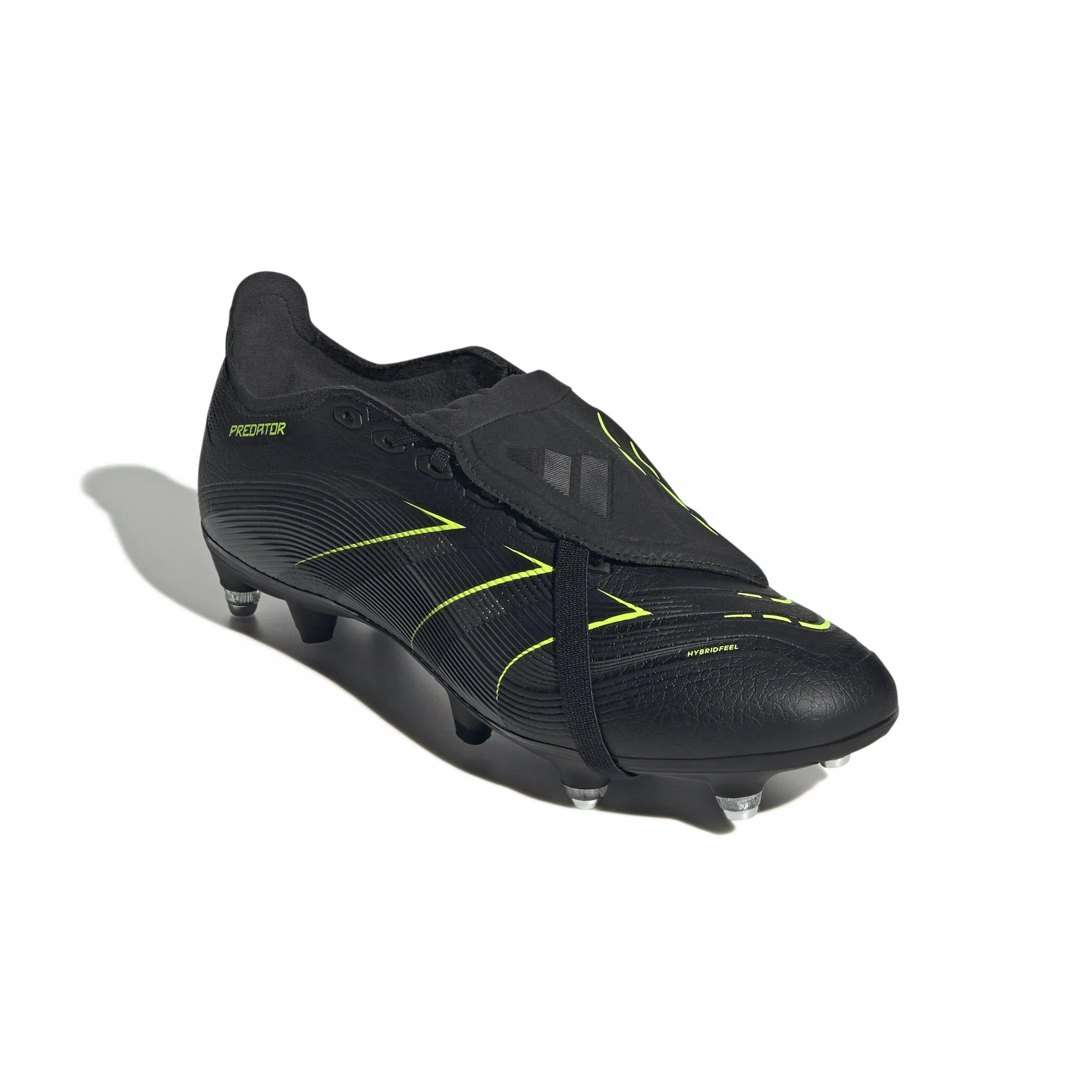 adidas Unisex Scarpe da Calcio Predator League Fold-Over Tongue Soft Ground