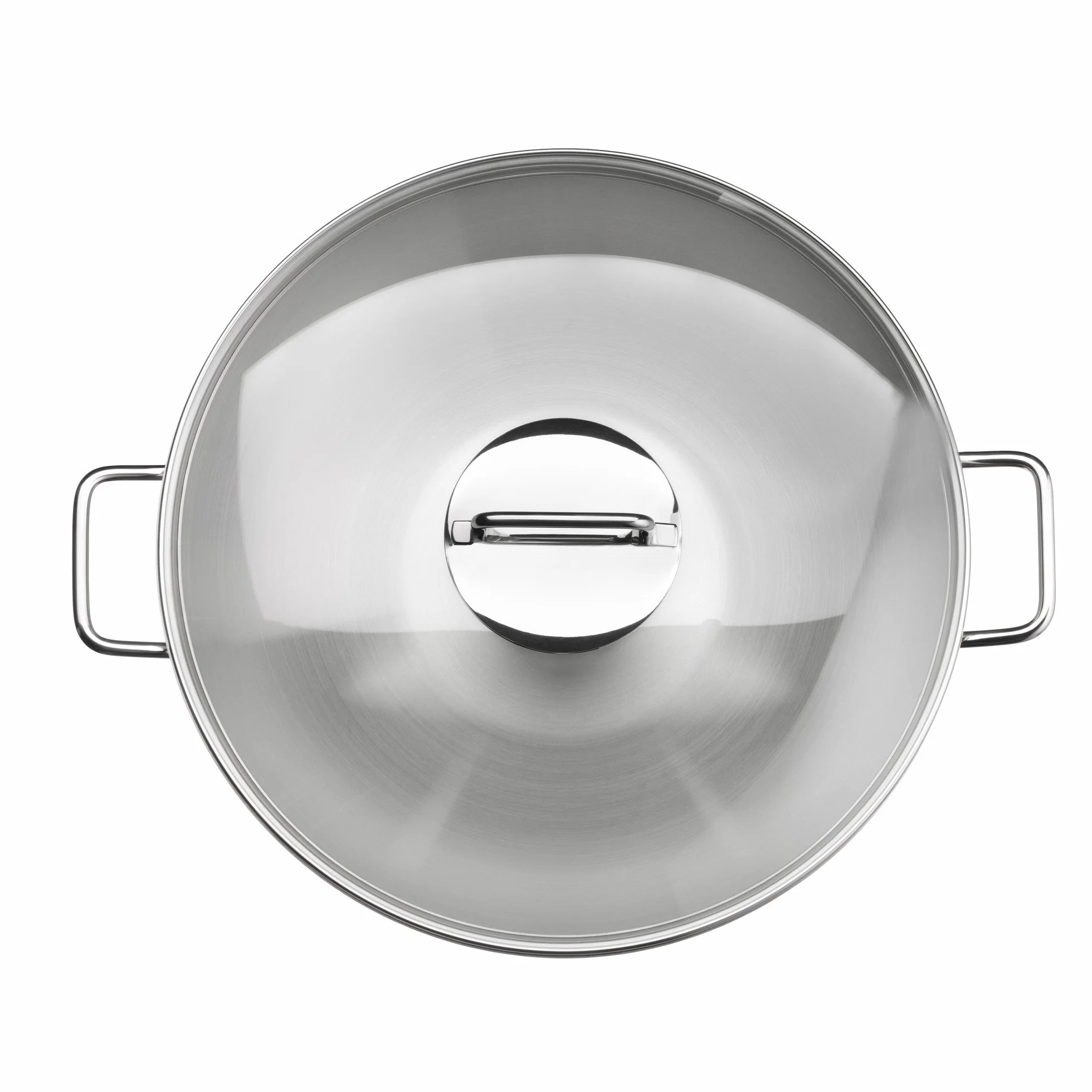 Wmf Macao - Set Wok A Induzione, 2 Pezzi, Padella Wok 36 Cm, Con Coperchio In Vetro, Acciaio Inox Cromargan Lucido Non Rivestito, 40 x 39.5 x 14 cm