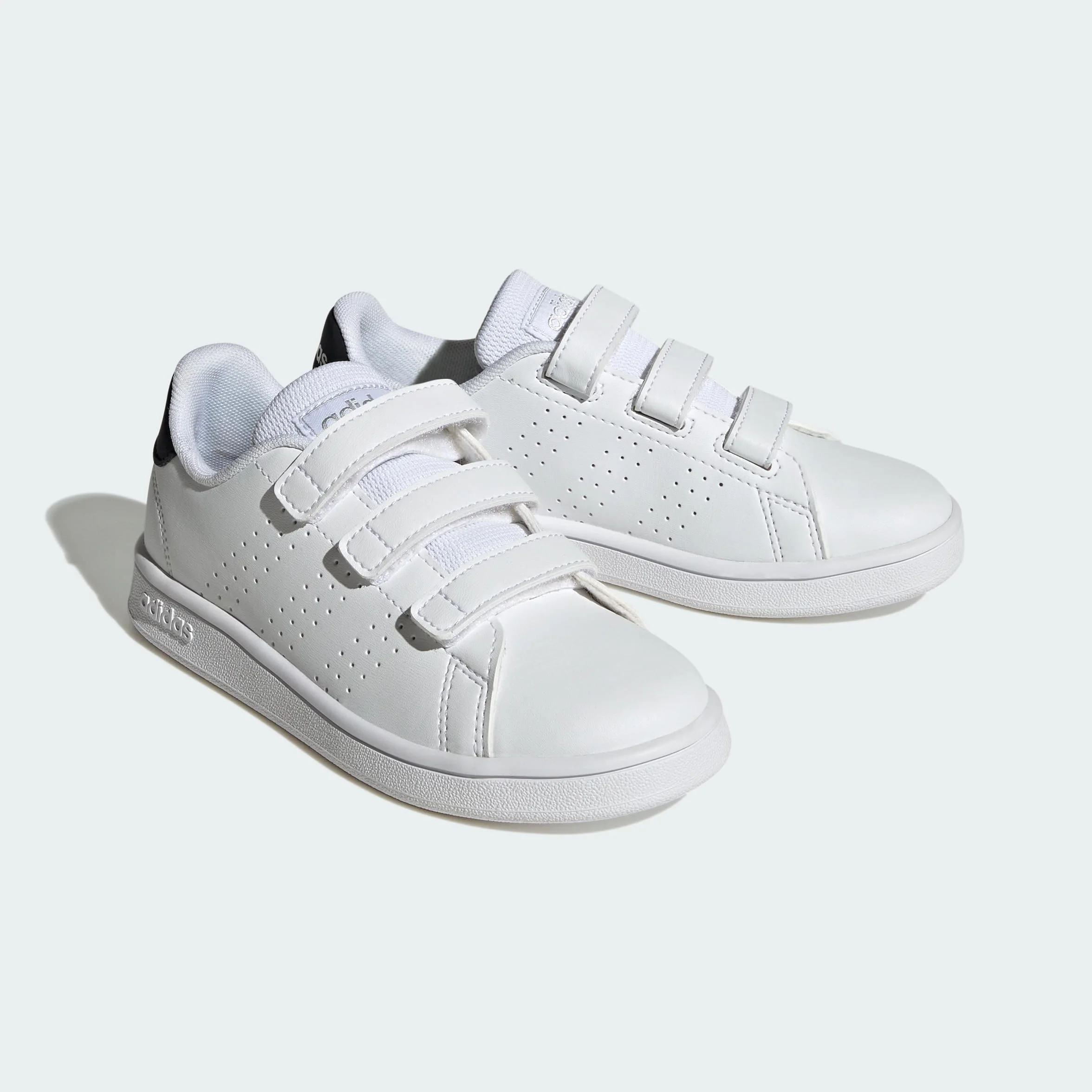 Adidas Kids Scarpe Advantage Court Lifestyle Chiusura a Strappo