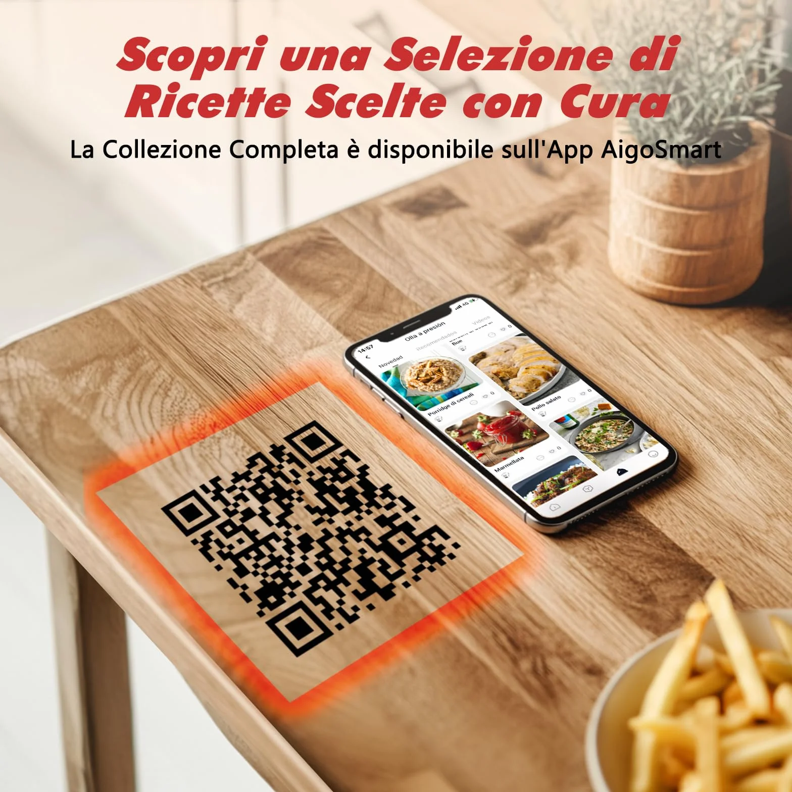 Aigostar Panda Pentola a Pressione Multifunzione 5,5 litri 1000 W 14 Funzioni