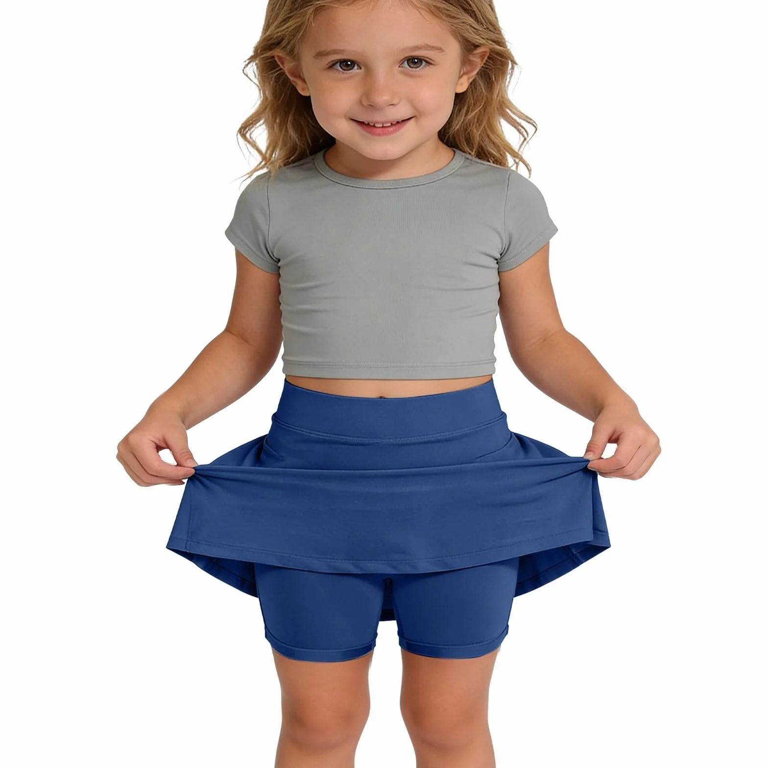 Gonne da tennis per ragazze con tasche yoga atletica corto sportive estate solido leggero casual corsa skorts