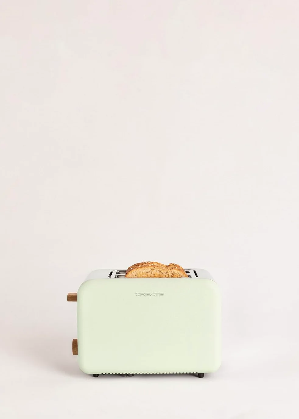 CREATE/PACK TOAST RETRO + KETTLE RETRO/Tostapane e bollitore acqua verde/3 programmate di tostatura, 1,7 l