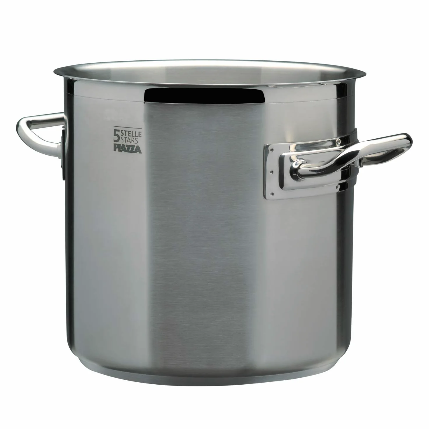 PIAZZA Pentola in Acciaio Inox - Collezione 5 Stelle - Diametro 24 cm