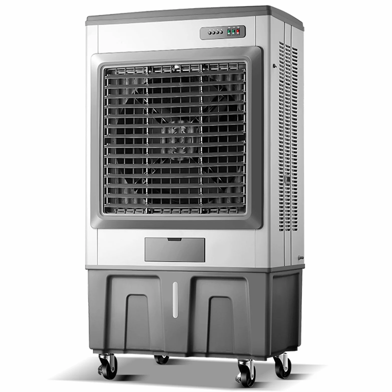 Raffreddatore D'aria Evaporativo, Condizionatore D'aria Industriale, Raffreddatore A Palude con Serbatoio D'acqua Da 26,4 Galloni, Oscillazione 90°+120°, Ventola Di Raffreddamento Ad Aria per Interni